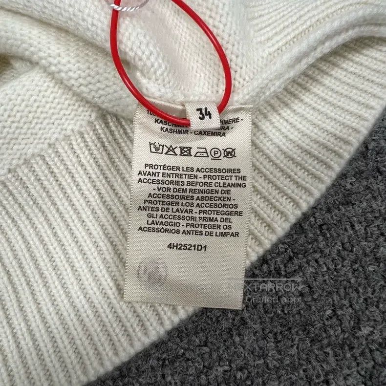 Hermes Hermes Knit Cashmere Sleeveless Dress Vest Skirt Size XXS / US 00 / IT 34 - 6 Thumbnail