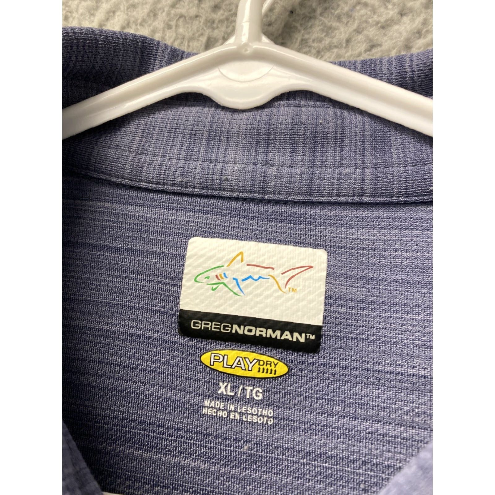 Vintage Greg Norman Polo Shirt Adult XL Gray Classic Fit Golf Size US XL / EU 56 / 4 - 4 Thumbnail
