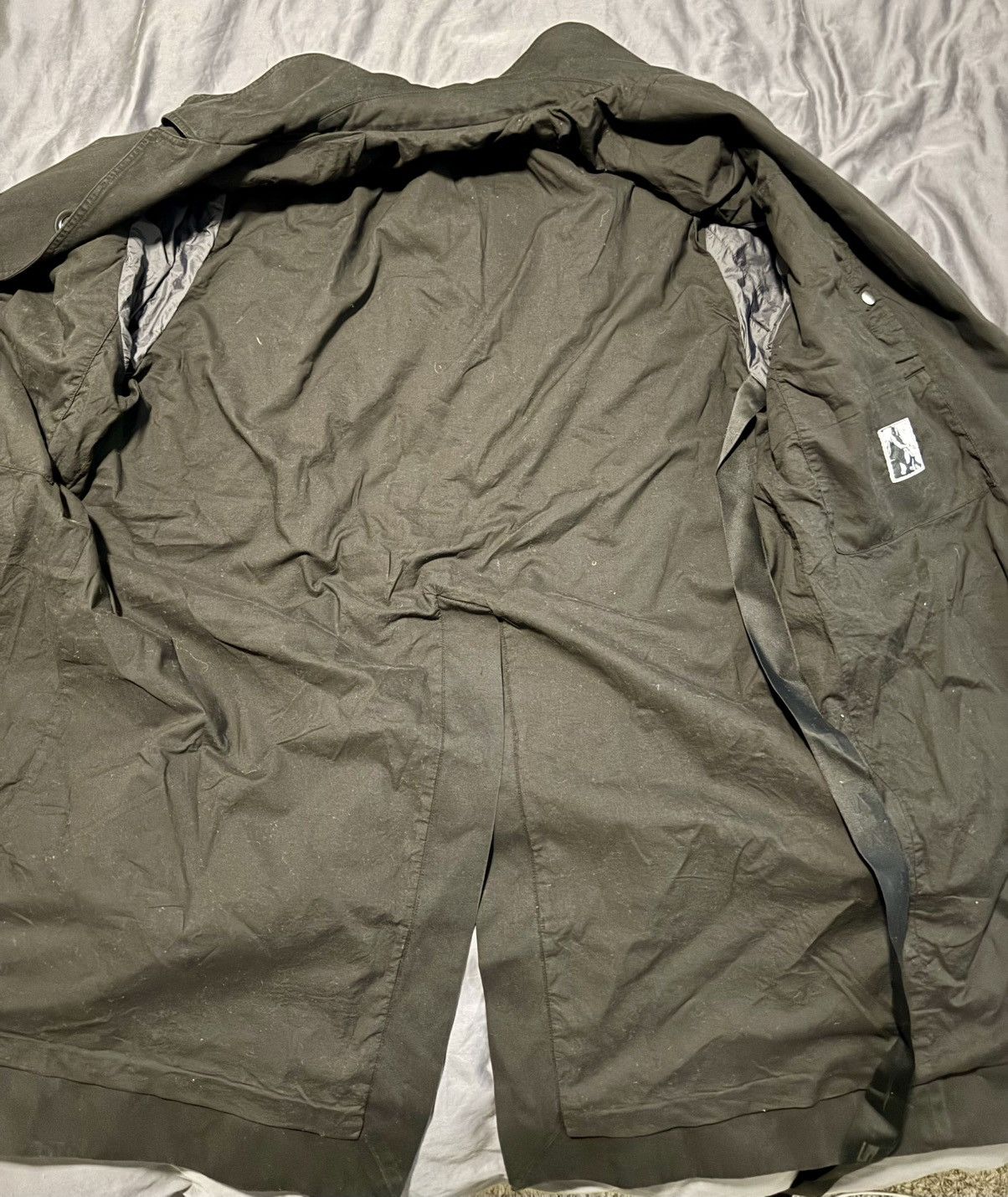 Rick Owens Drkshdw Jumbo Mac Twill Coat Size US S / EU 44-46 / 1 - 7 Thumbnail