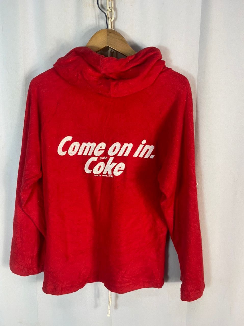 Coca Cola × Vintage “Come on in coke “ long sleeve hoodie shirt by Coca-Cola Size US M / EU 48-50 / 2 - 10 Thumbnail