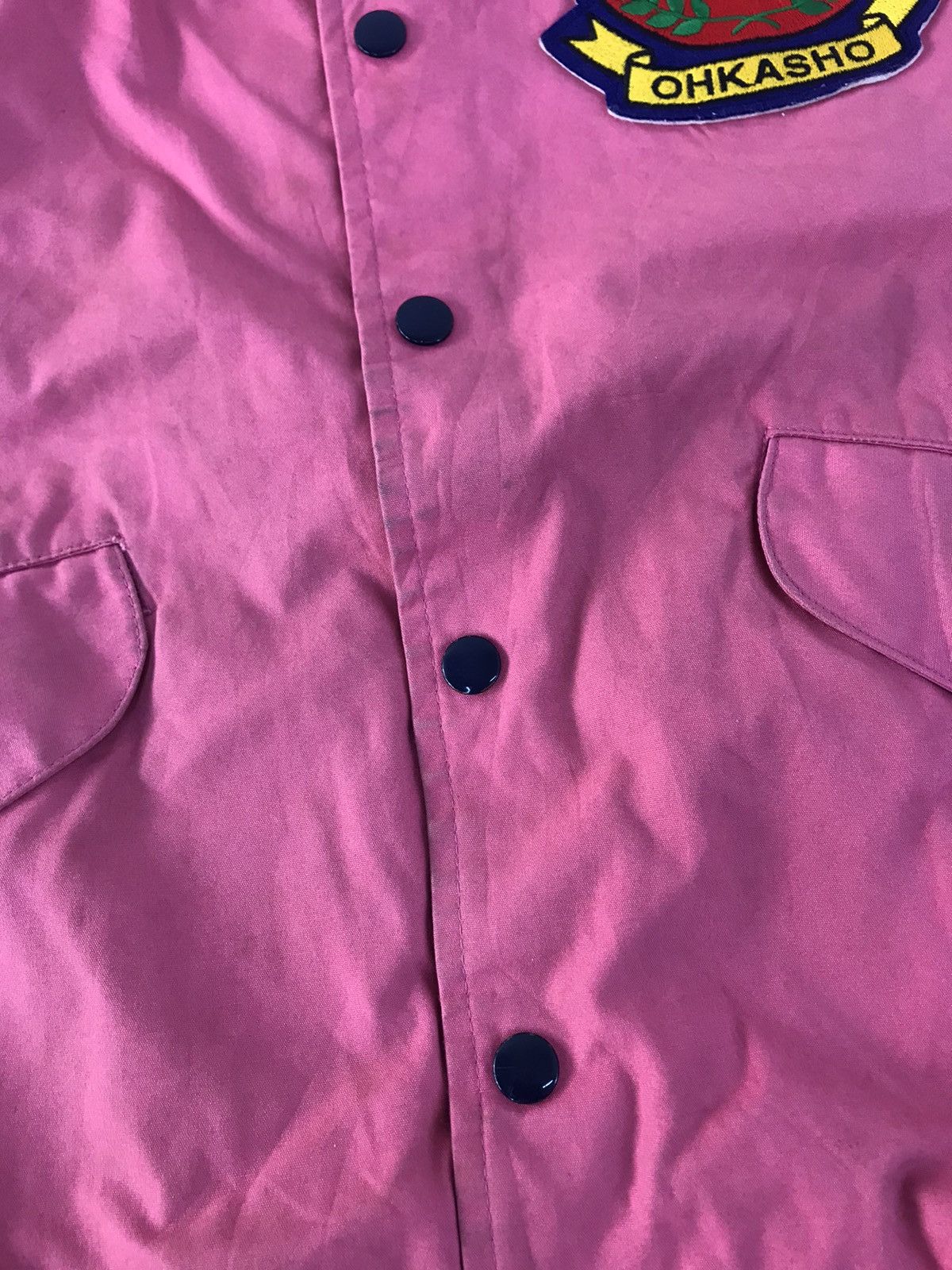 Japanese Brand 90s Kawasaki Bomber Jacket Uncle Bou Ohkasho Double Pocket Size US L / EU 52-54 / 3 - 5 Thumbnail