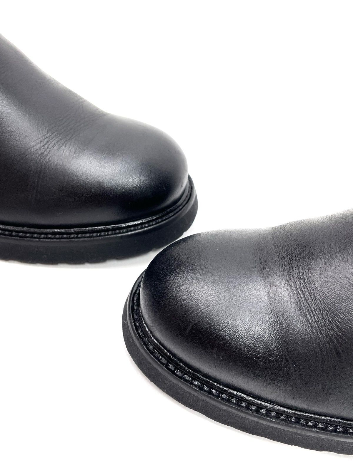 John Galliano John Galliano Embroidered Crest Leather Engineer Boots Size US 6 / IT 36 - 12 Thumbnail