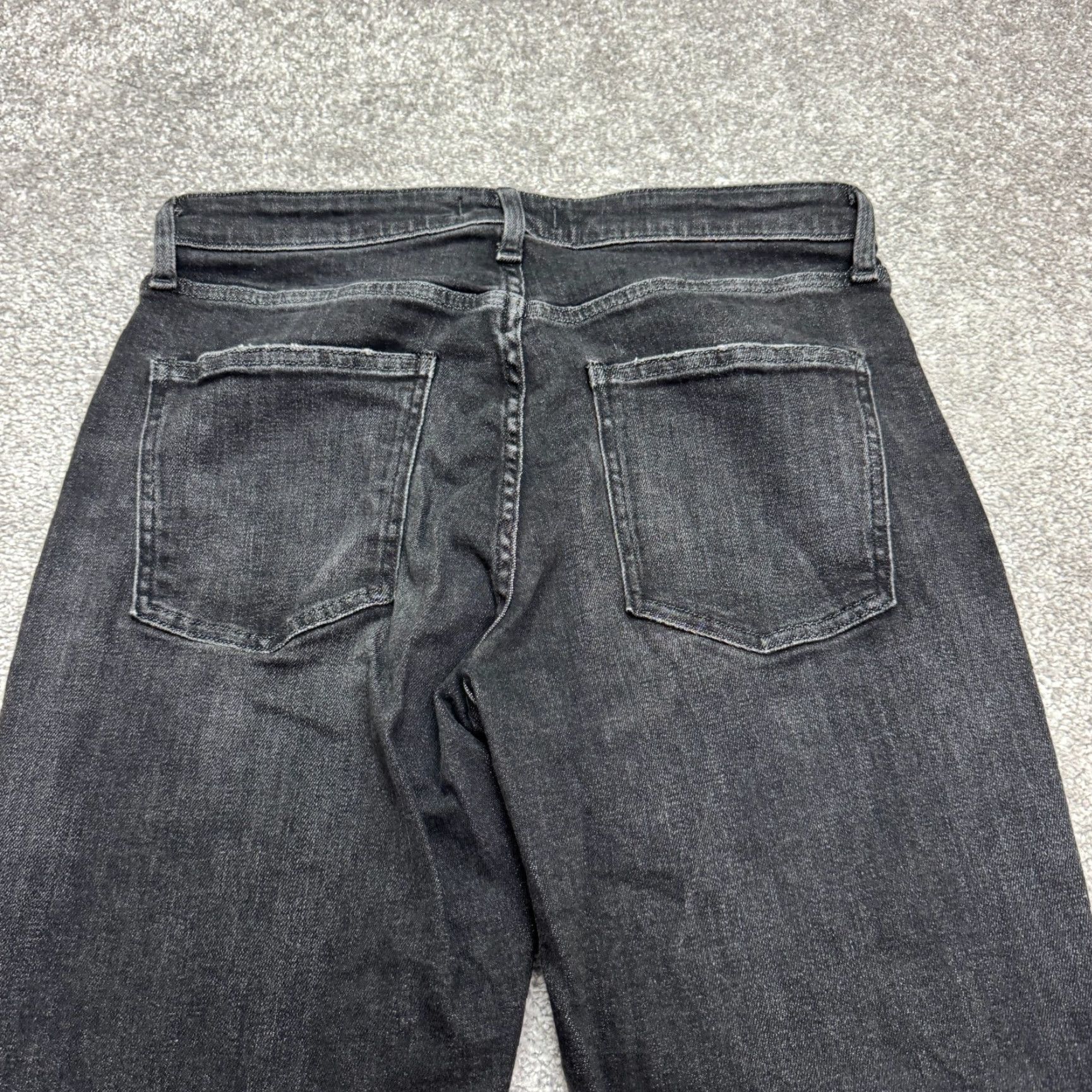 Rhythm Red Card Jeans Slim Taper Denim Black Mens 28x29 Vintage N/A West Japan Size US 28 / EU 44 - 3 Thumbnail