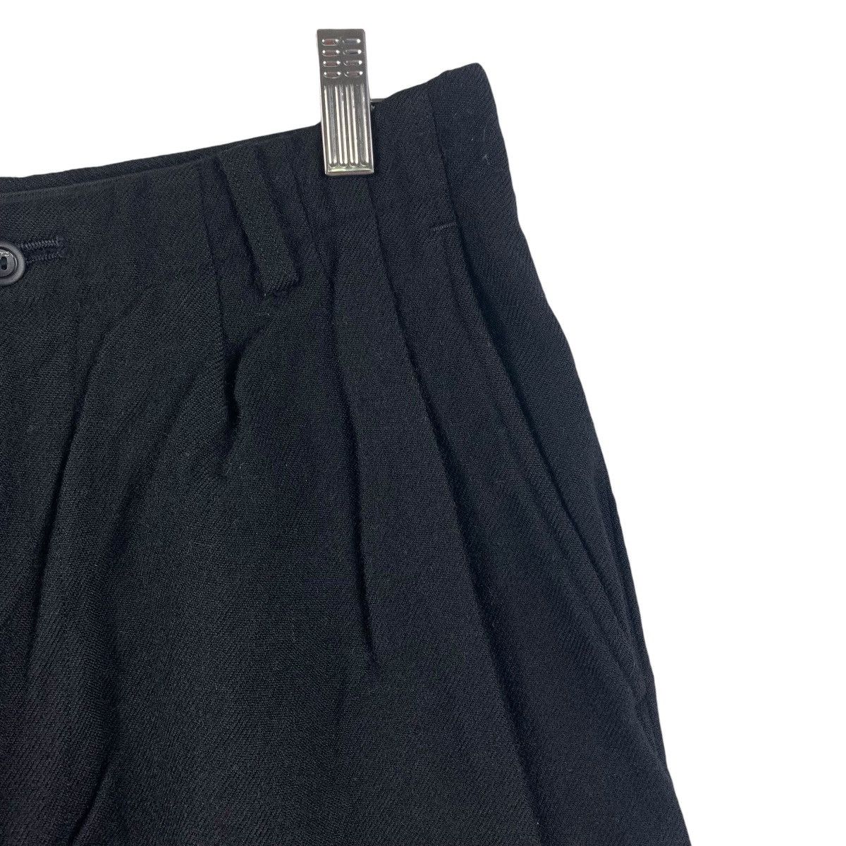 Issey Miyake × Japanese Brand × Tete Homme Vintage TETE HOMME issey miyake baggy wide wool pants Size US 28 / EU 44 - 7 Thumbnail