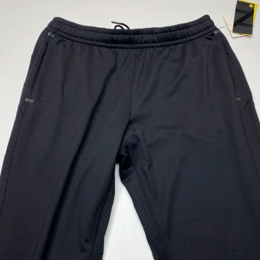 Vintage NWT Zella Leggings Womens Small Black Drawstring Elastic Waist Workout Yoga 8480 Size 28" / US 6 / IT 42 - 3 Thumbnail