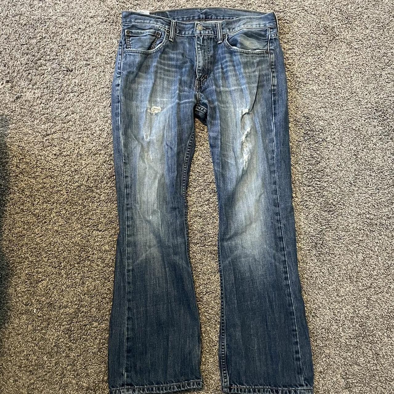 Levi's × Vintage Levi’s 527 ripped distressed jeans Size US 34 / EU 50 - 5 Thumbnail