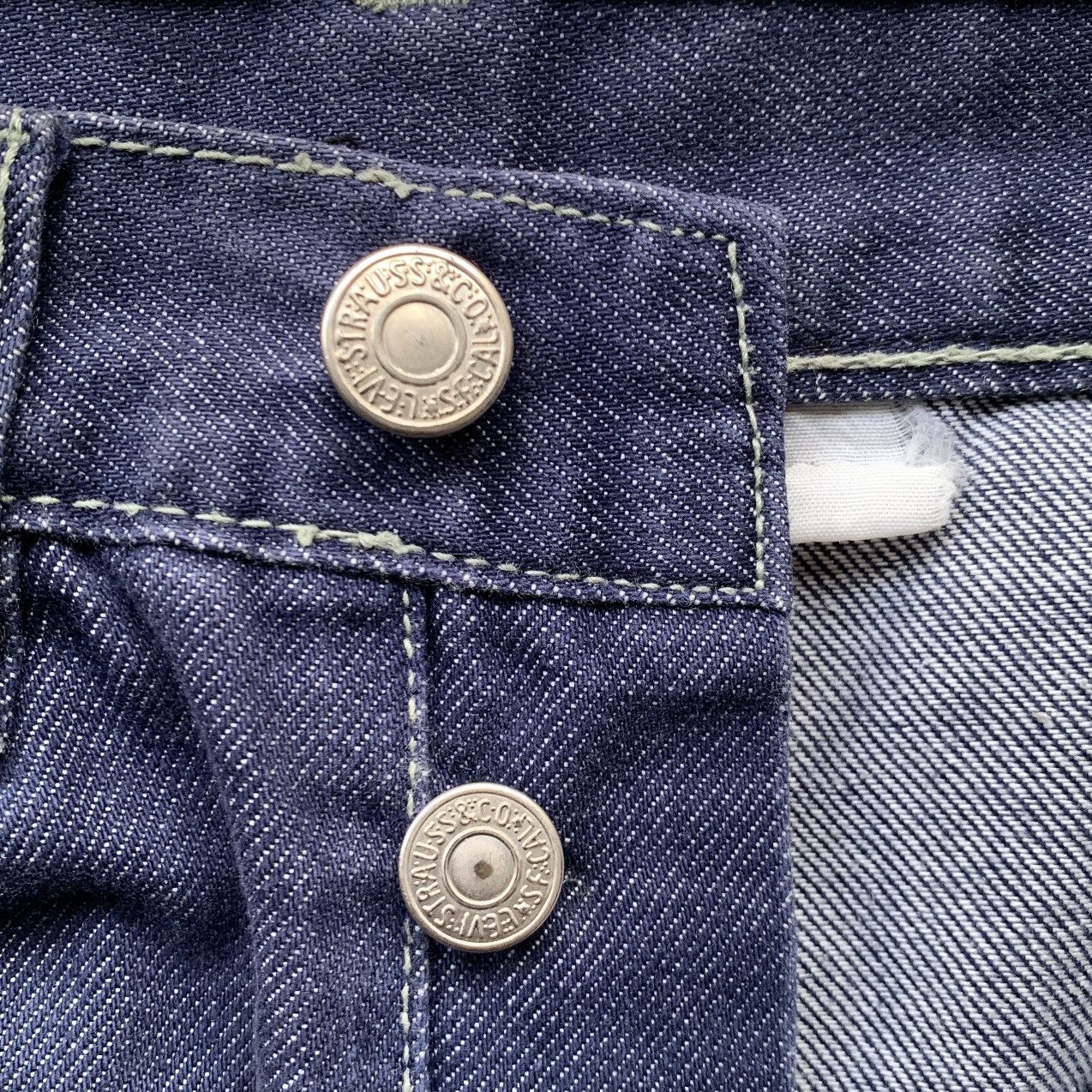 Levi's Vintage Clothing 2000s Levi’s Engineered Twisted Jeans Pants Size US 27 - 5 Thumbnail
