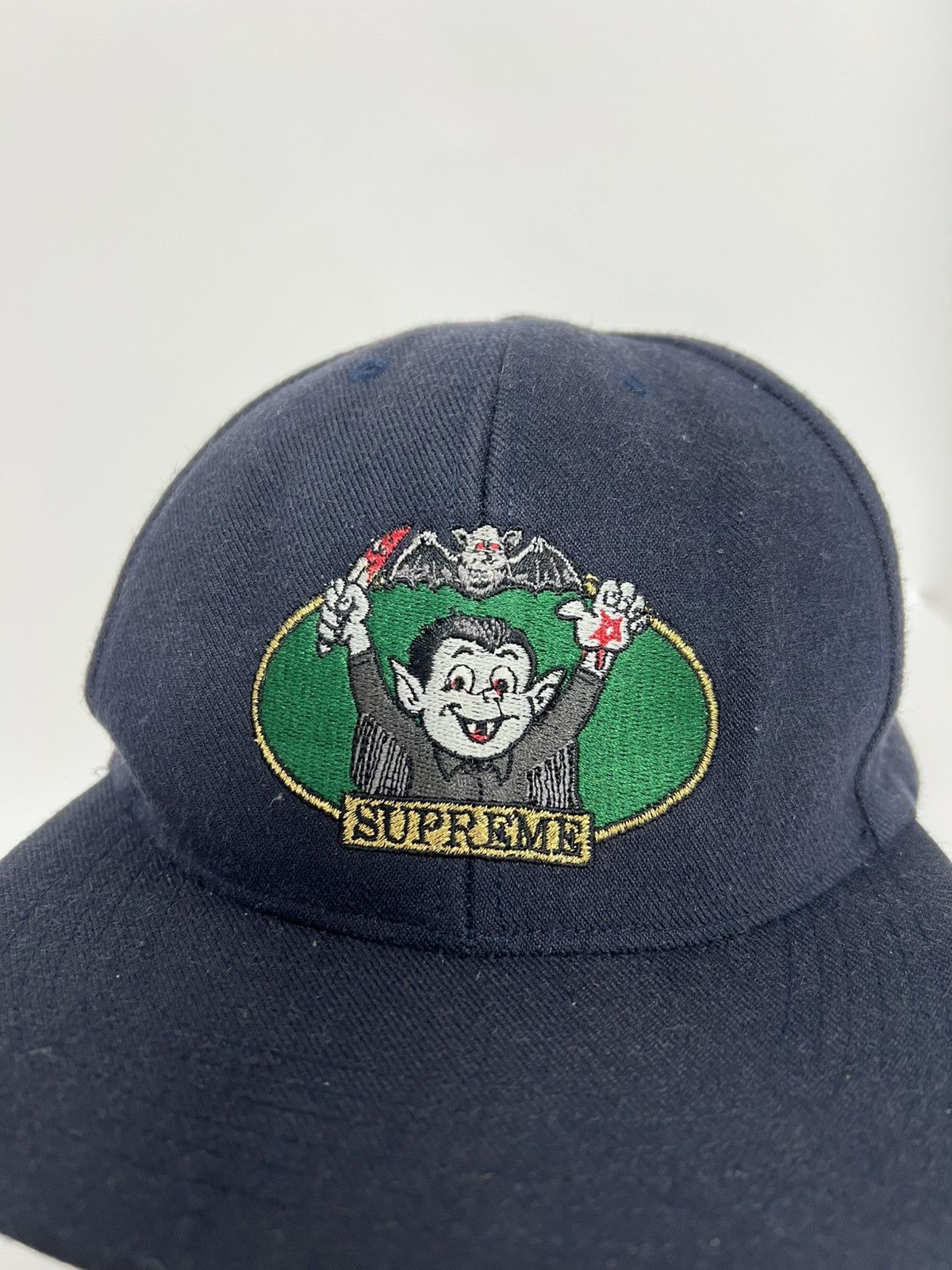 Supreme Vintage streetwear y2k sk8 Supreme Vampire Boy 6-Panel Cap Size ONE SIZE - 3 Thumbnail