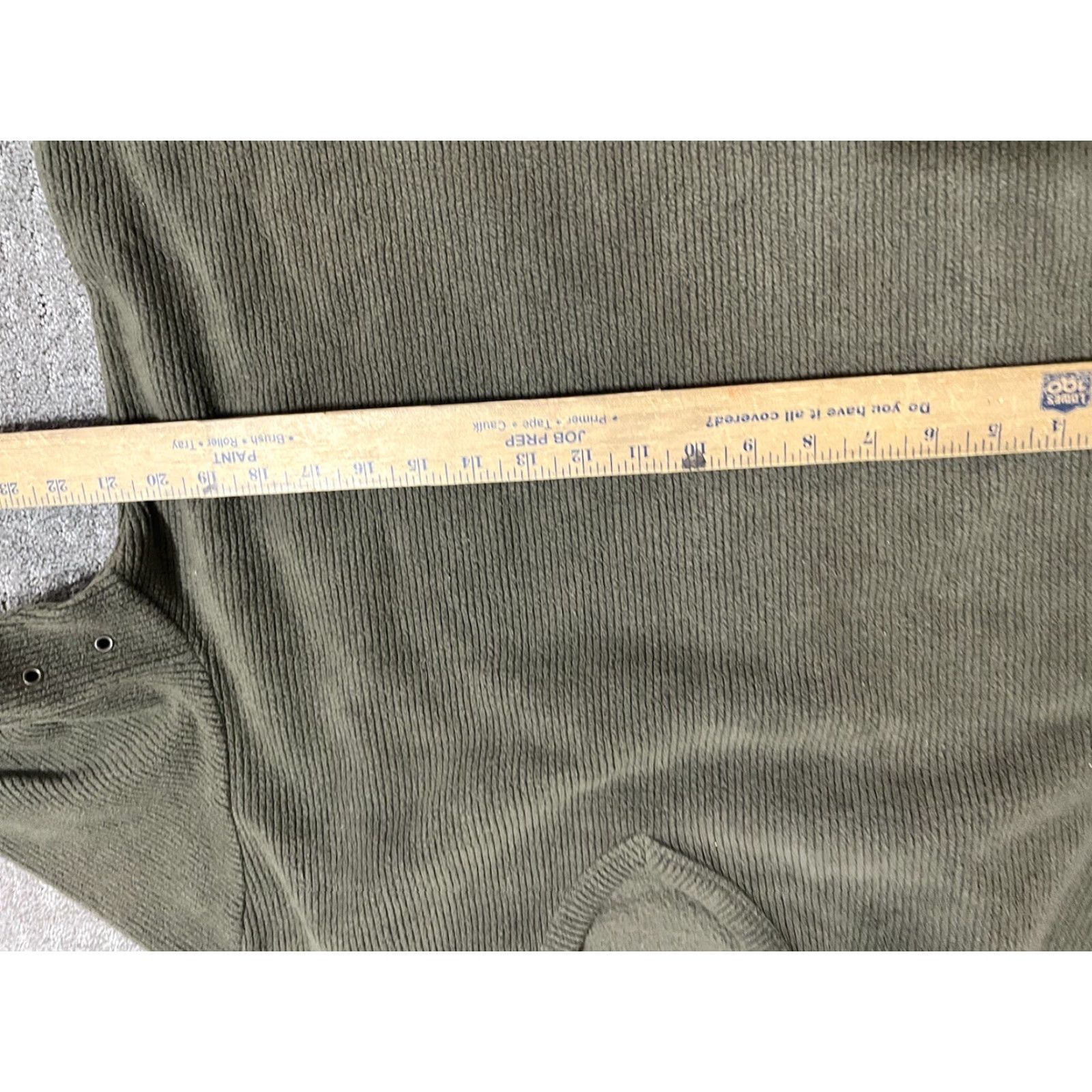 Guess GUESS Mens Sweater Green M V Neck? Size US M / EU 48-50 / 2 - 5 Thumbnail