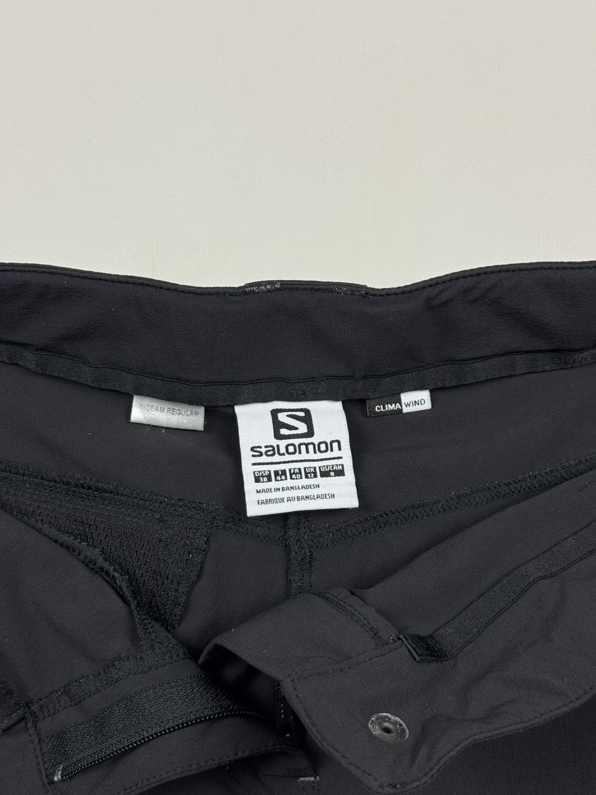 Salomon Salomon Clima Wind Inseam Regular Tracking Women’s Pants Size 30" / US 8 / IT 44 - 8 Thumbnail