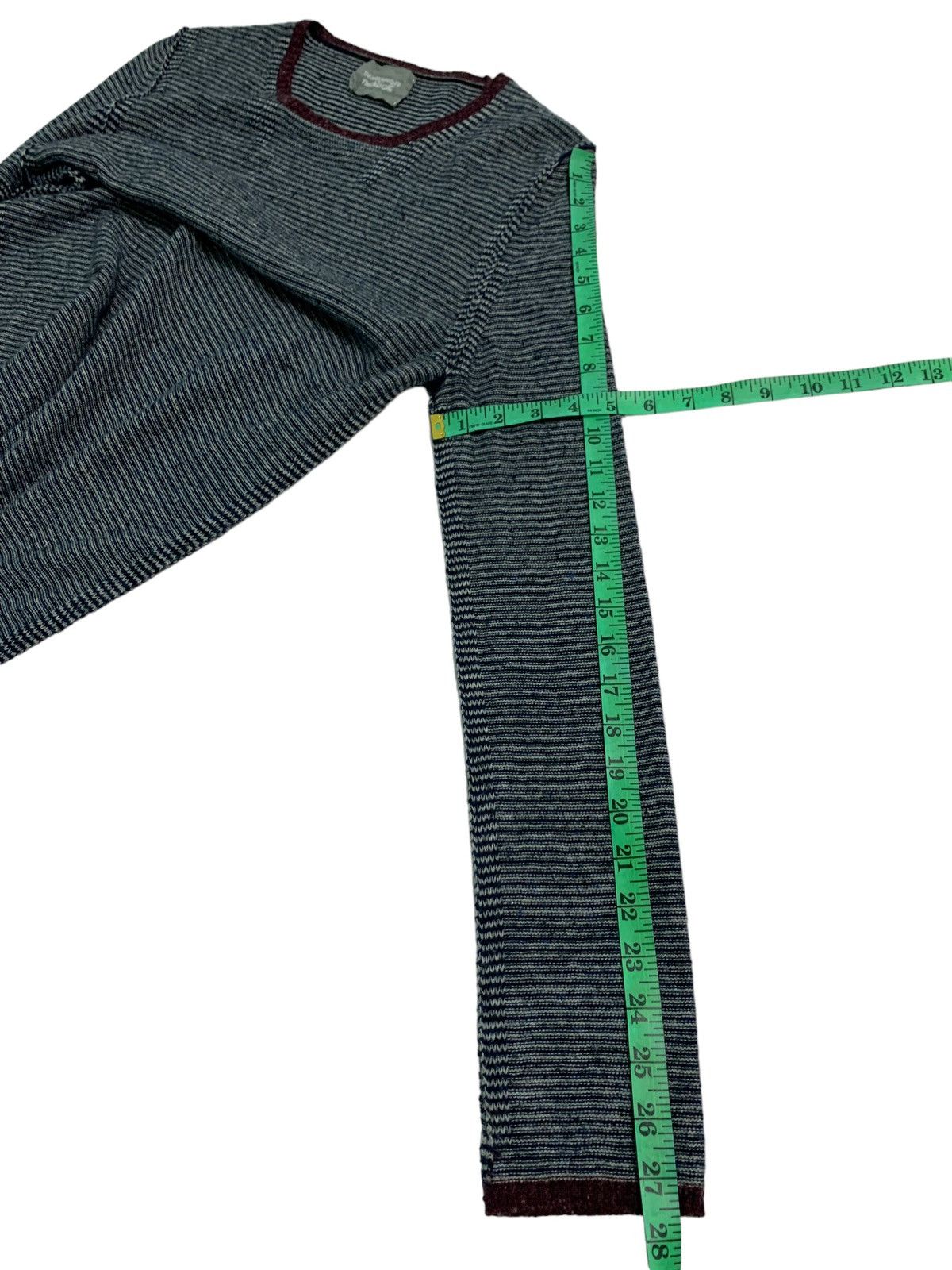 Takahiromiyashita The Soloist. Vintage Takahiromiyashita The Soloist Stripes Knitted Size US S / EU 44-46 / 1 - 14 Thumbnail
