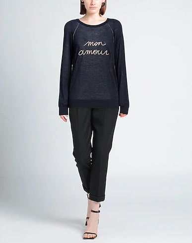 Zadig & Voltaire Zadig & Voltaire Mon Amour Logo Merino Wool Sweater Size S Size S / US 4 / IT 40 - 2 Thumbnail