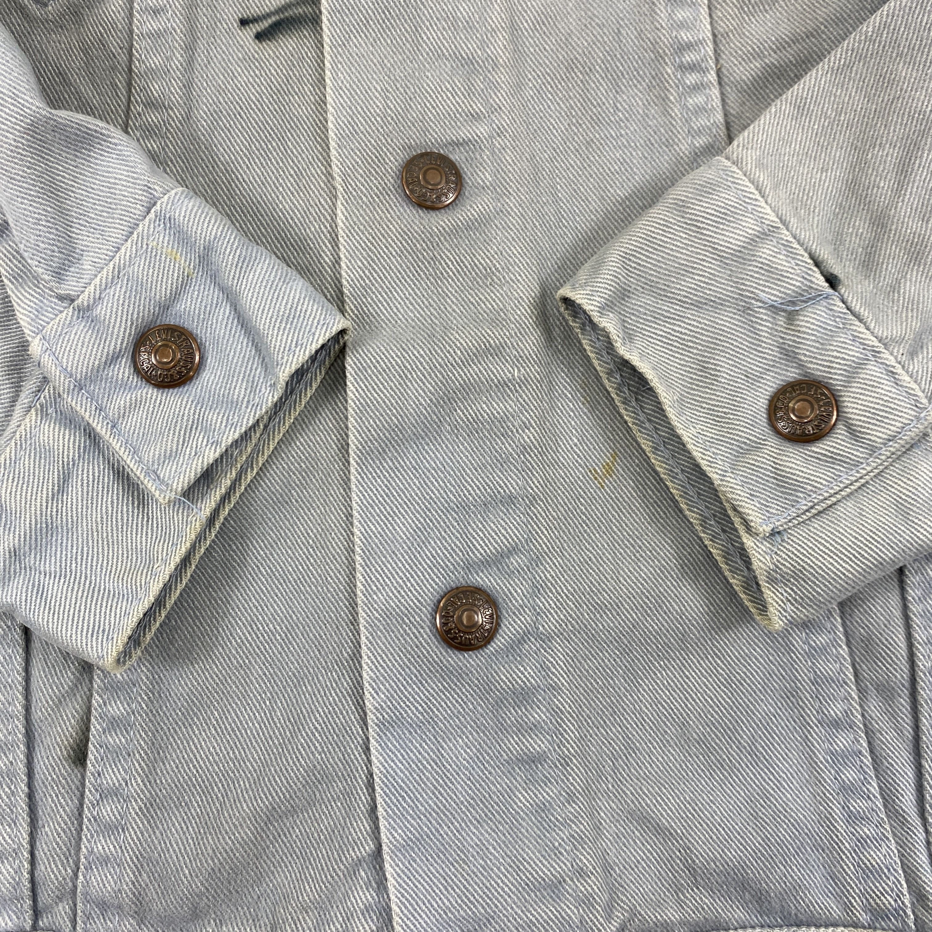 Levi's Vintage Clothing 90s Vintage Distressed Levi's Big E Denim Jacket- J481 Size US XS / EU 42 / 0 - 11 Thumbnail