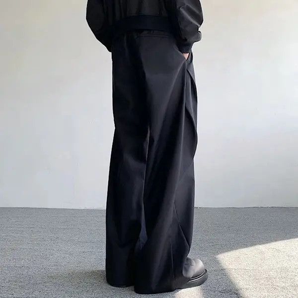 VIBE Outdoor retro cleanfit ruched pleated flared pants Size US 32 / EU 48 - 4 Thumbnail