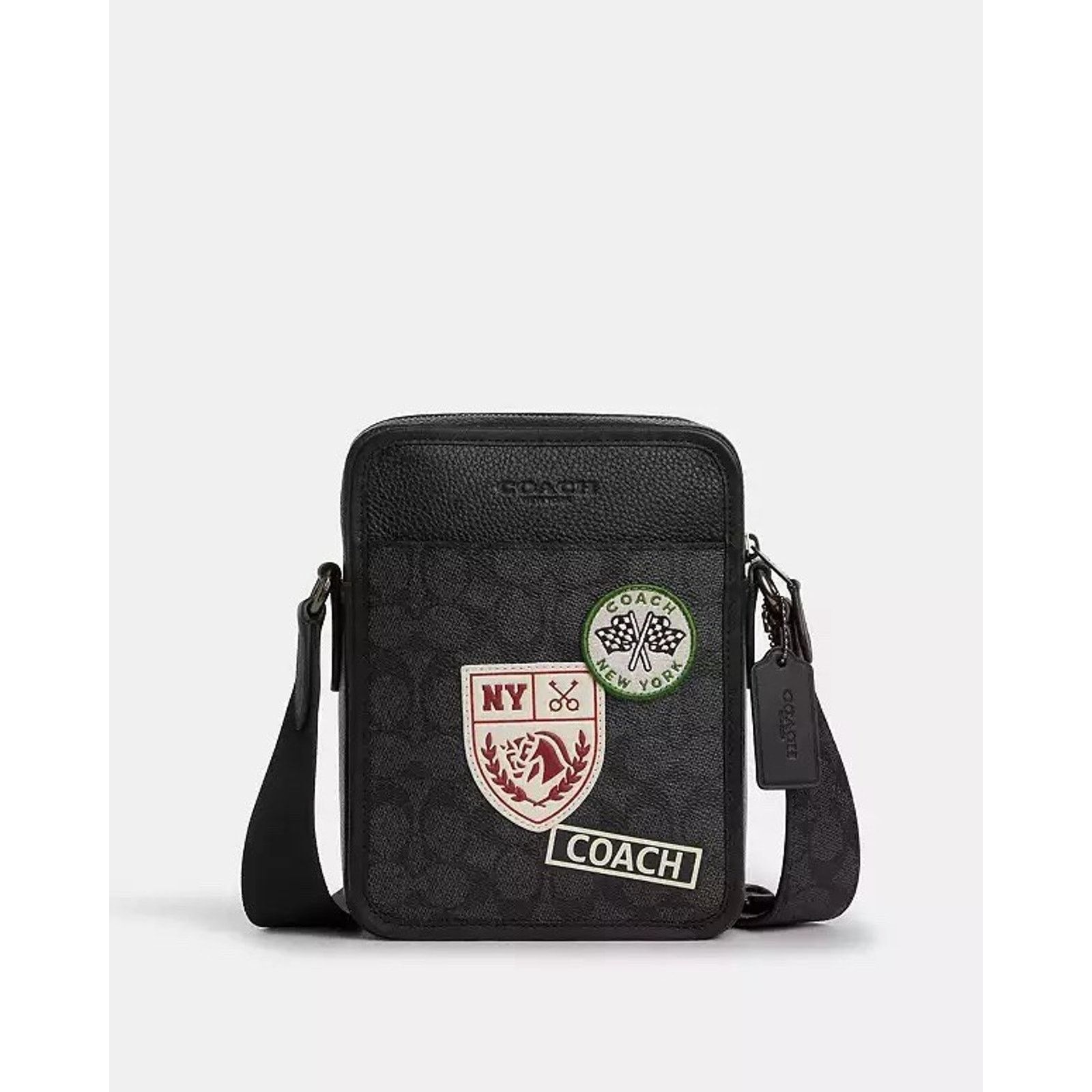 Coach NWT Coach Sullivan Crossbody Bag With Patches CAT79 Size ONE SIZE - 6 Thumbnail