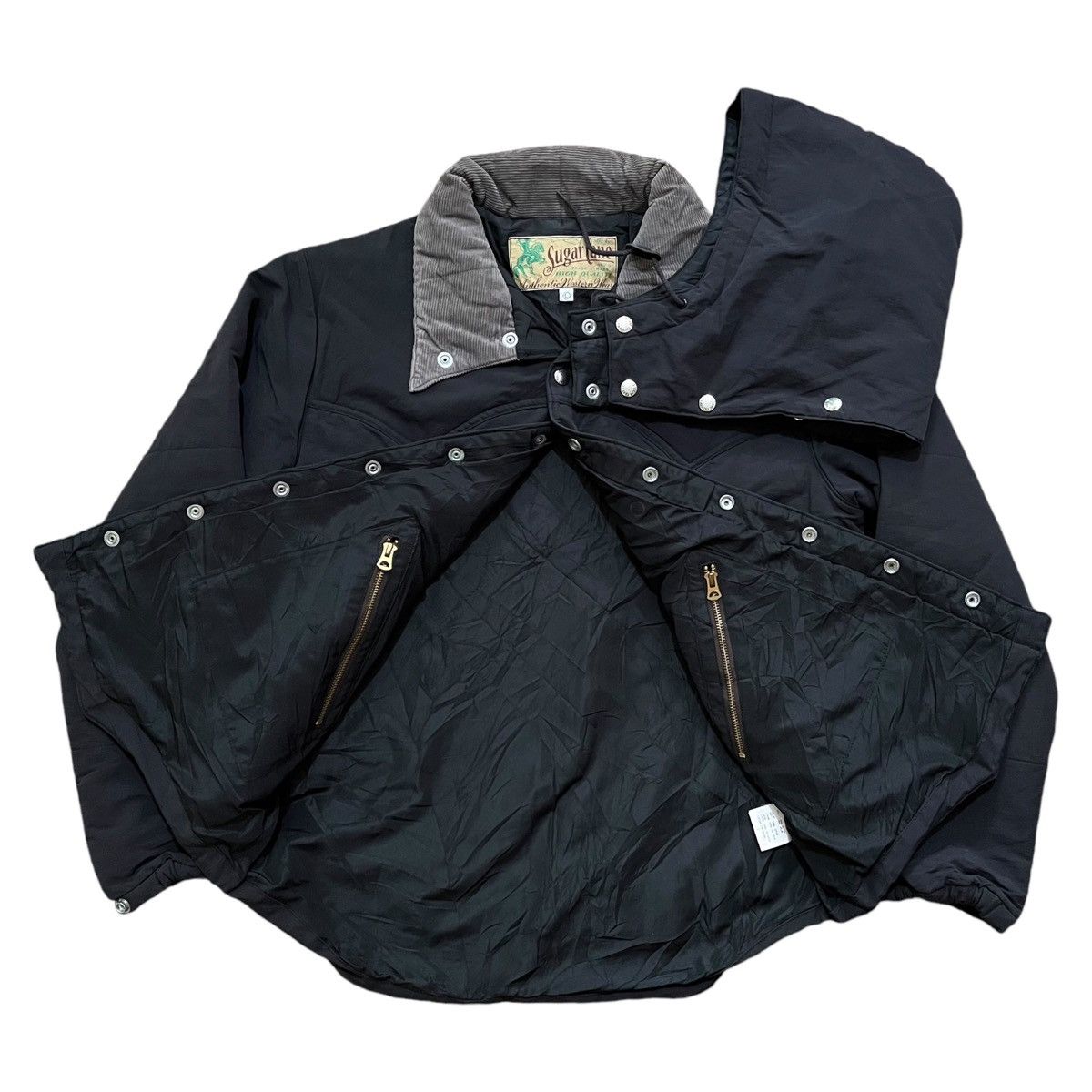 Japanese Brand Sugarcane Toyo Enterprises Western Jacket Removable Hoodie Size US L / EU 52-54 / 3 - 3 Thumbnail