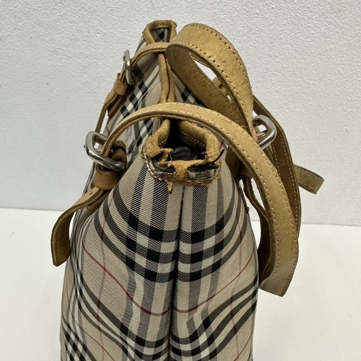 Burberry ‼️YES‼️BURBERRYS BLUE LABEL NOVA CHECK BUCKET SHOULDER BAG Size ONE SIZE - 13 Thumbnail