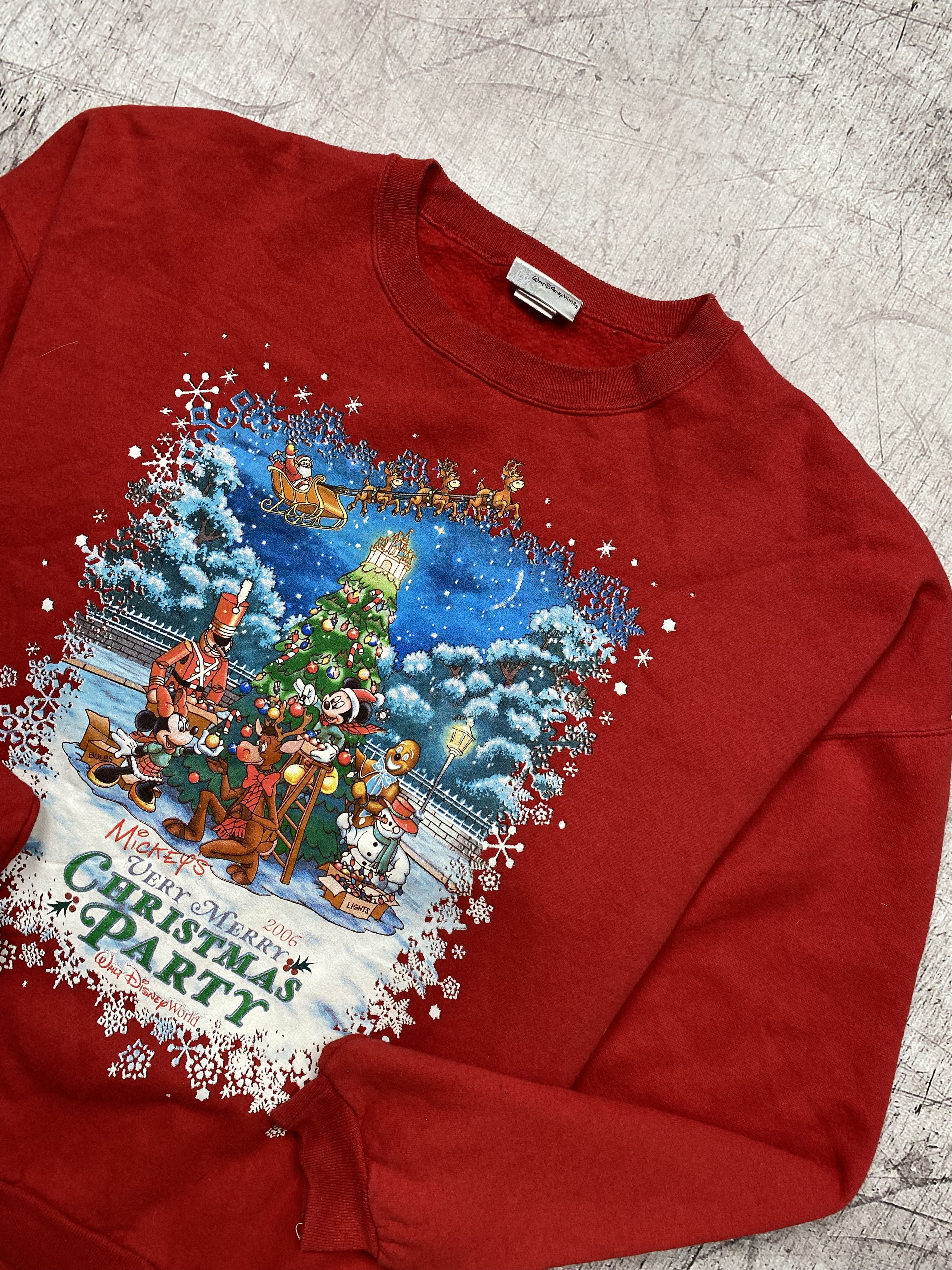 Disney × Mickey Mouse × Vintage Mickey Mouse 2006 Vintage Disney Sweatshirt Made In Usa Size US XXL / EU 58 / 5 - 2 Thumbnail