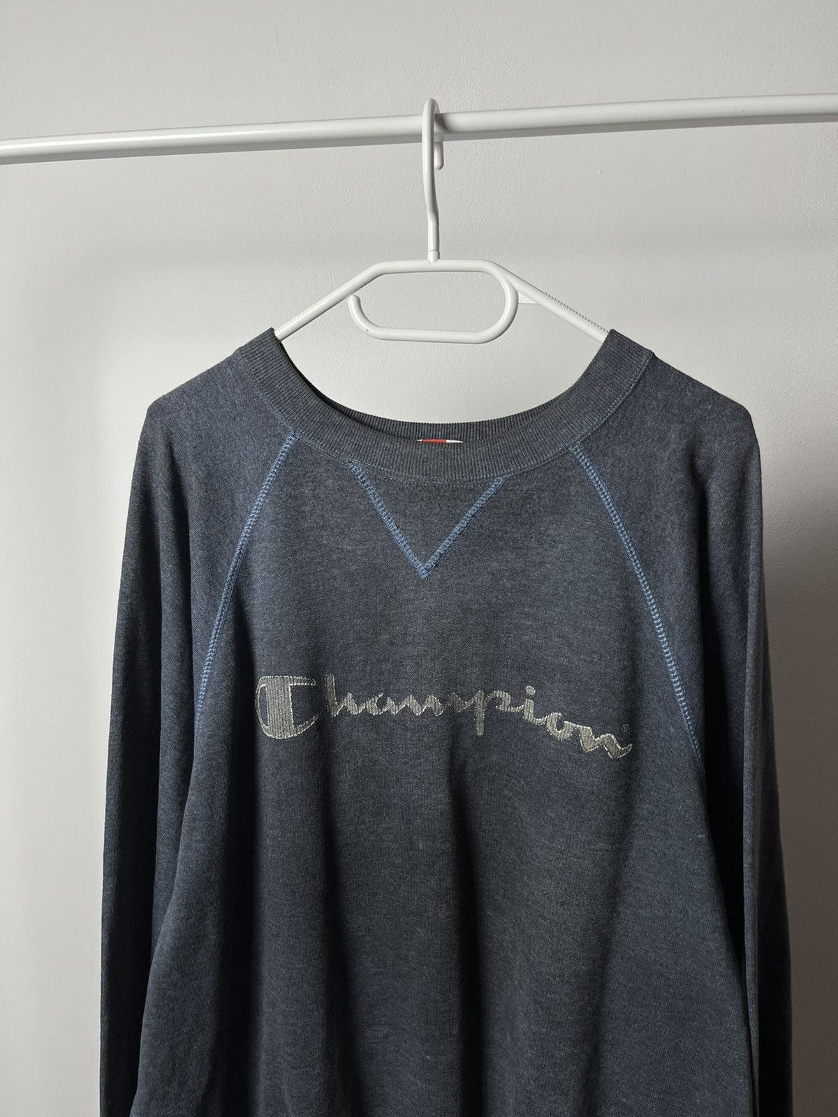 Champion × Vintage 90s Vintage Champion Athletics Sweatshirt Size US L / EU 52-54 / 3 - 2 Thumbnail