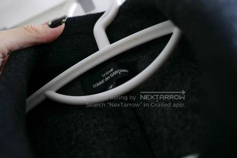 Comme des Garcons Comme des Garcons Collar Notched Wool Tweed Jacket Size S / US 4 / IT 40 - 8 Thumbnail