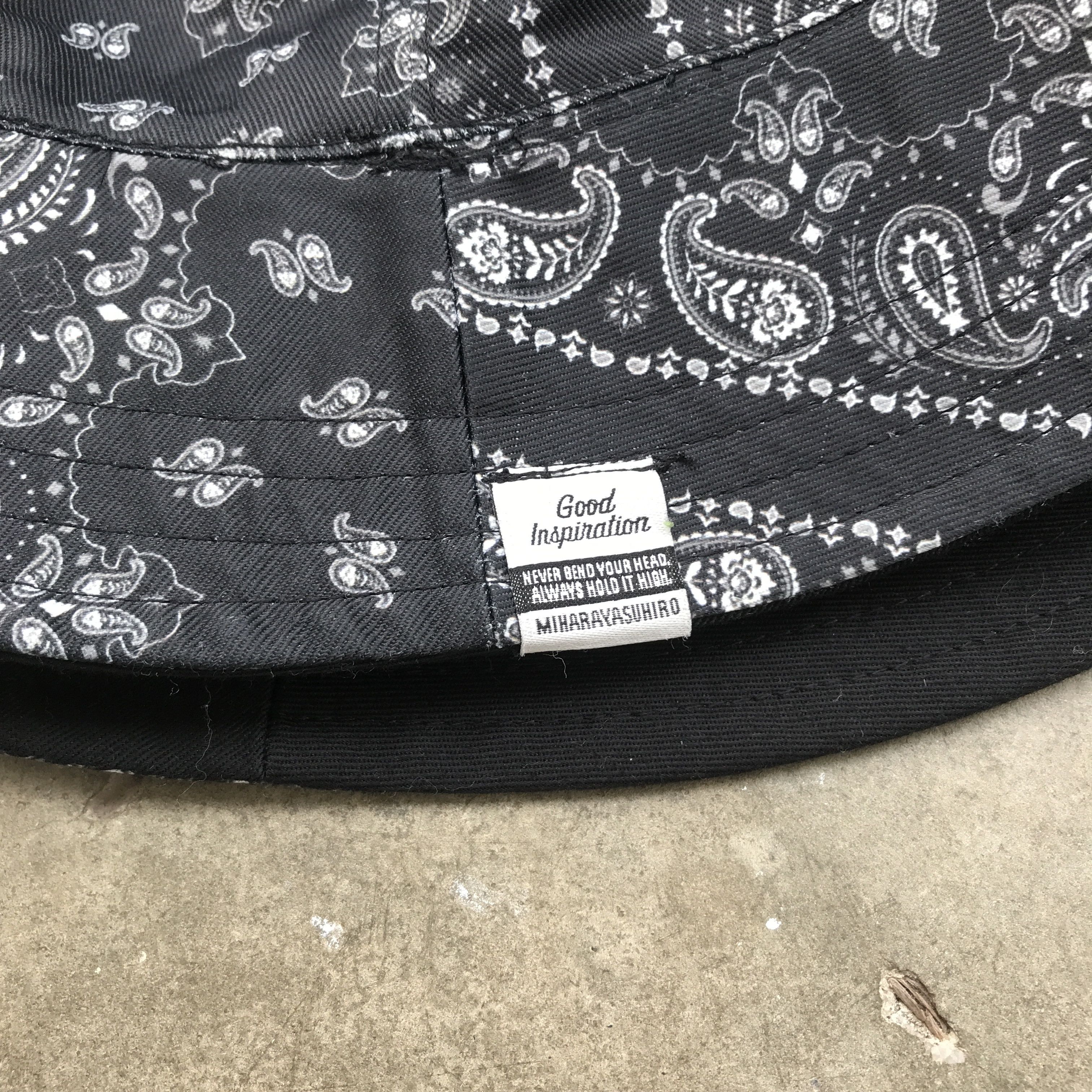 GU × Maison MIHARA YASUHIRO Gu x Miharayasuhiro reversible bucket hat Size ONE SIZE - 4 Thumbnail
