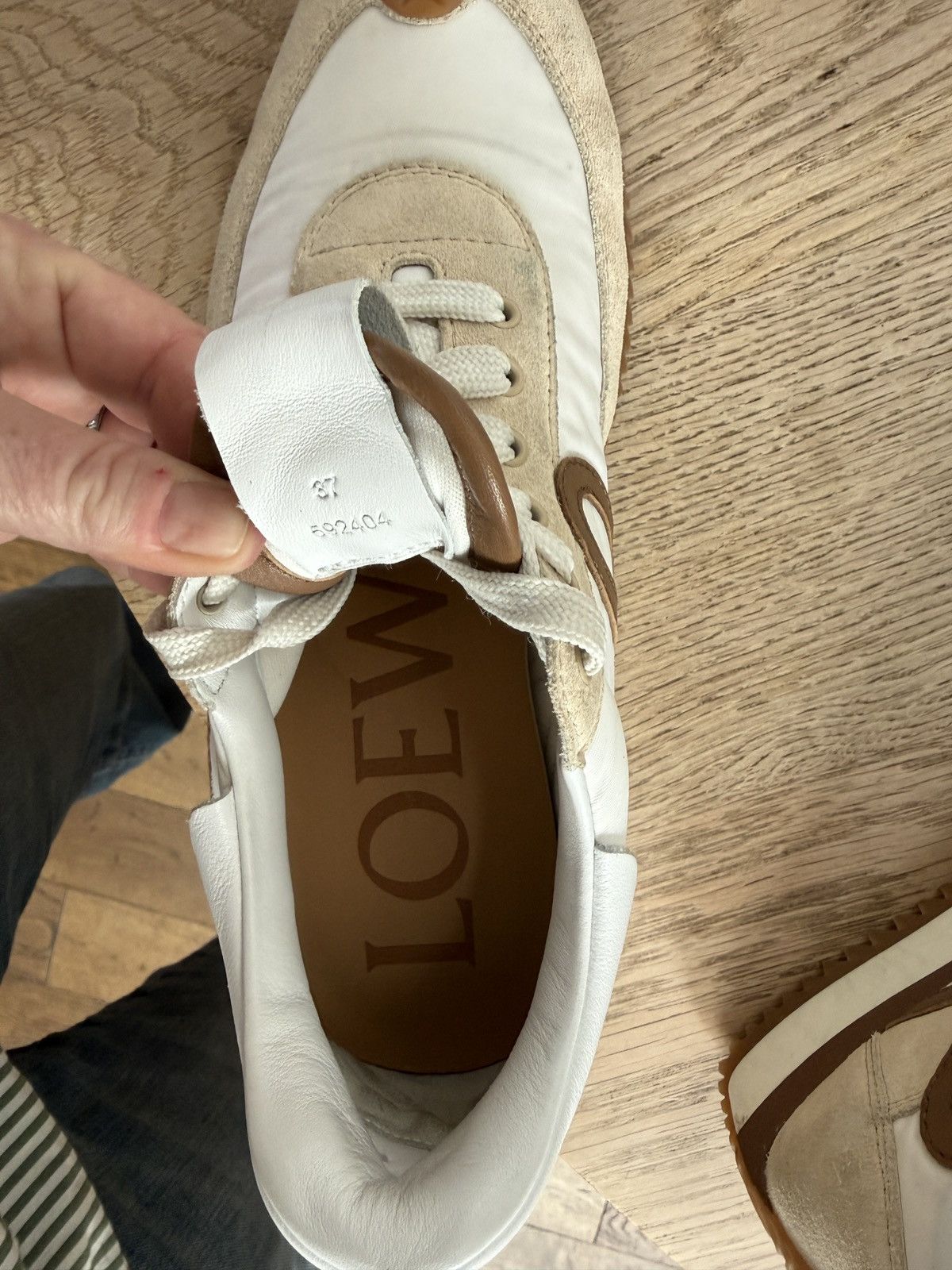 Loewe Flow Runner 2.0 in nylon and suede Size US 7 / IT 37 - 6 Thumbnail