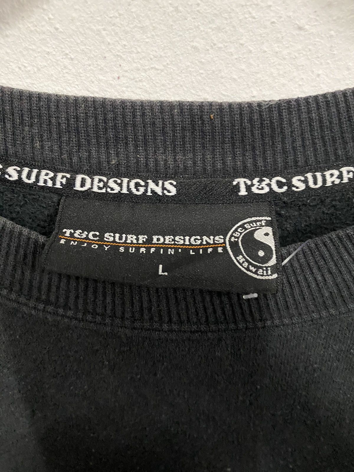 Vintage T&C Surf Design Hawaii Dragon🐲 Sweatshirt Size US L / EU 52-54 / 3 - 4 Thumbnail