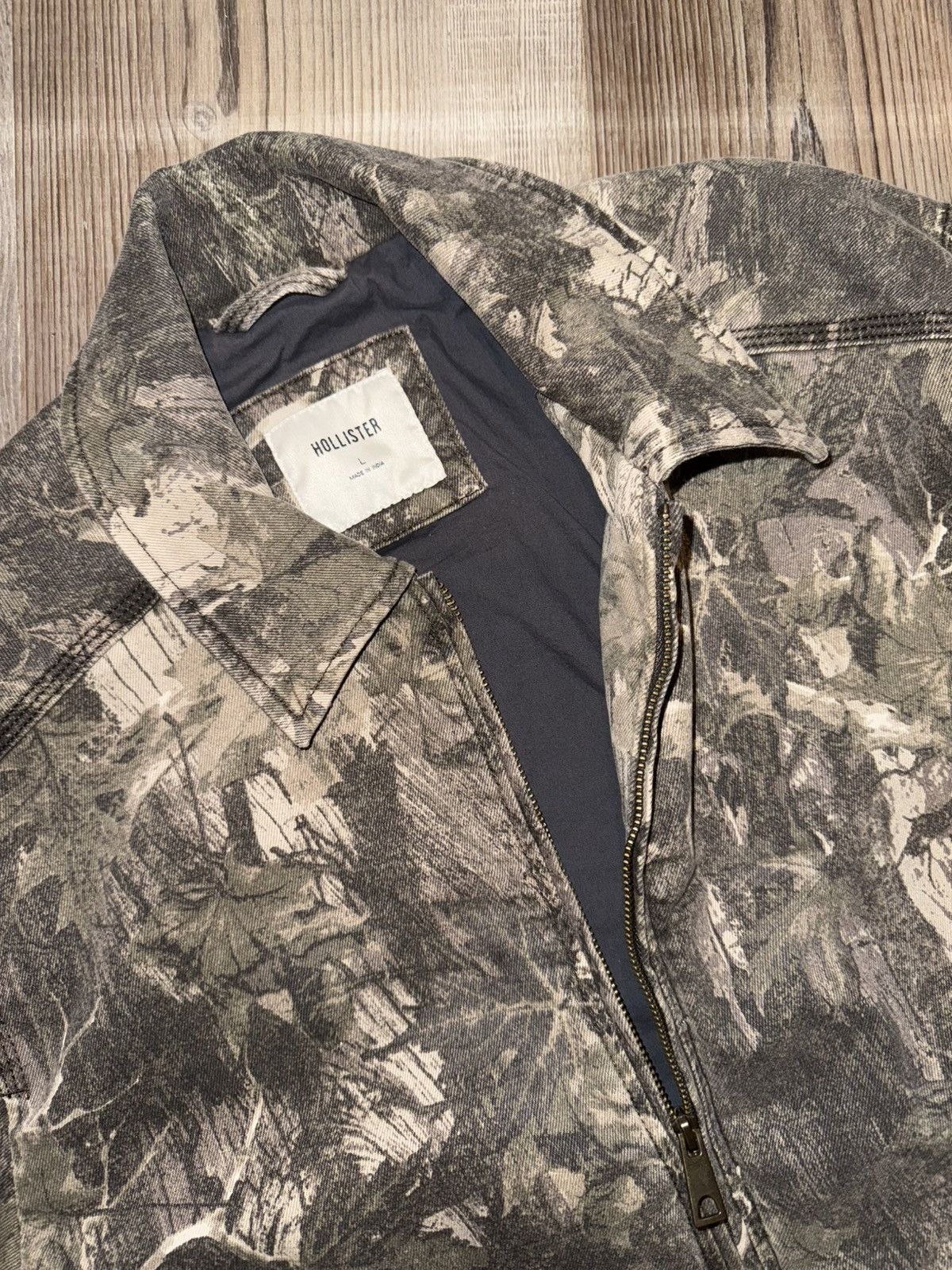 Hollister Camo Jacket Size US L / EU 52-54 / 3 - 2 Thumbnail