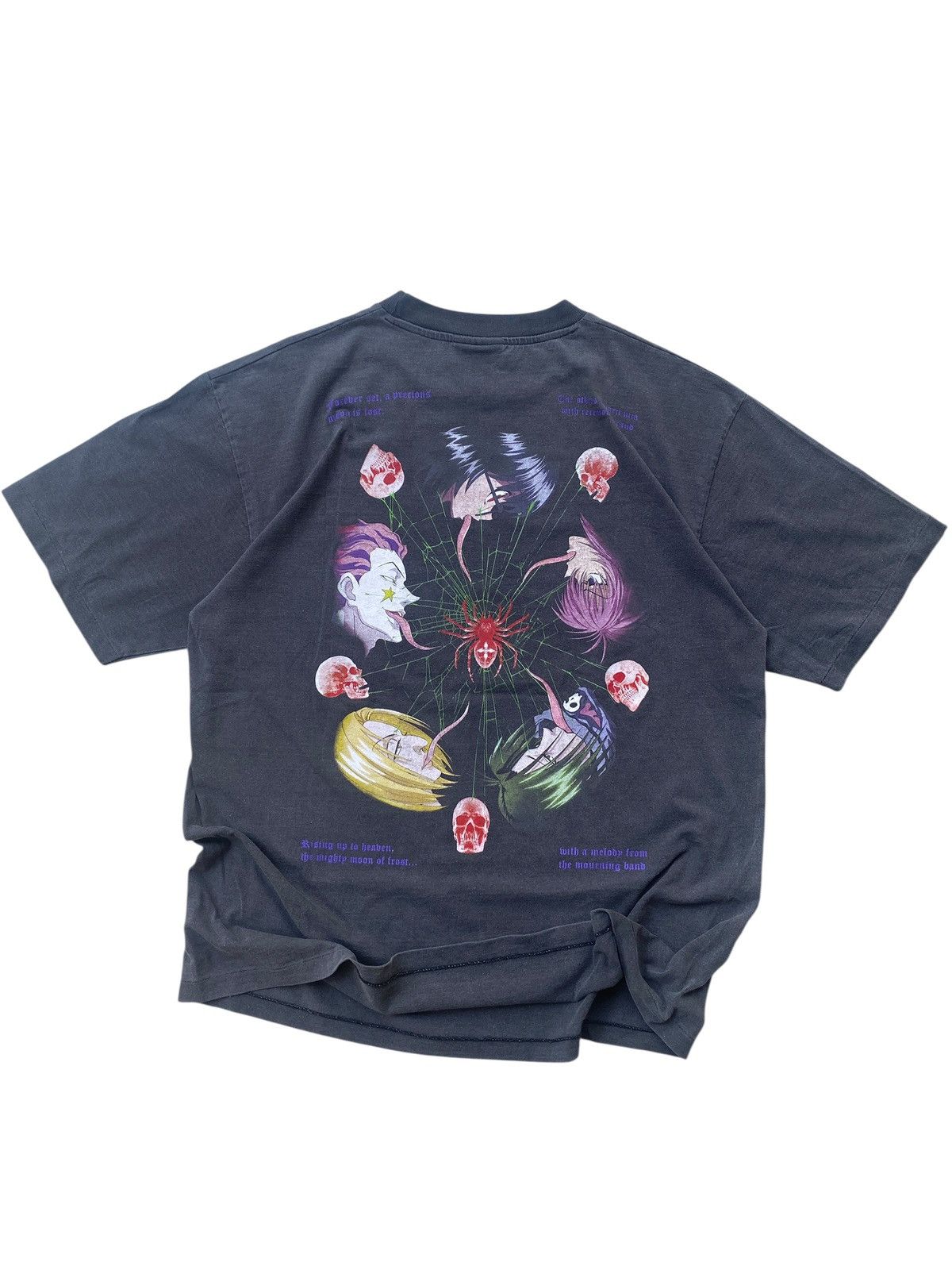 Japanese Brand Rare Hunter x Hunter Phantom Troupe Hiptrack Anime Graphic Size US XL / EU 56 / 4 - 5 Thumbnail