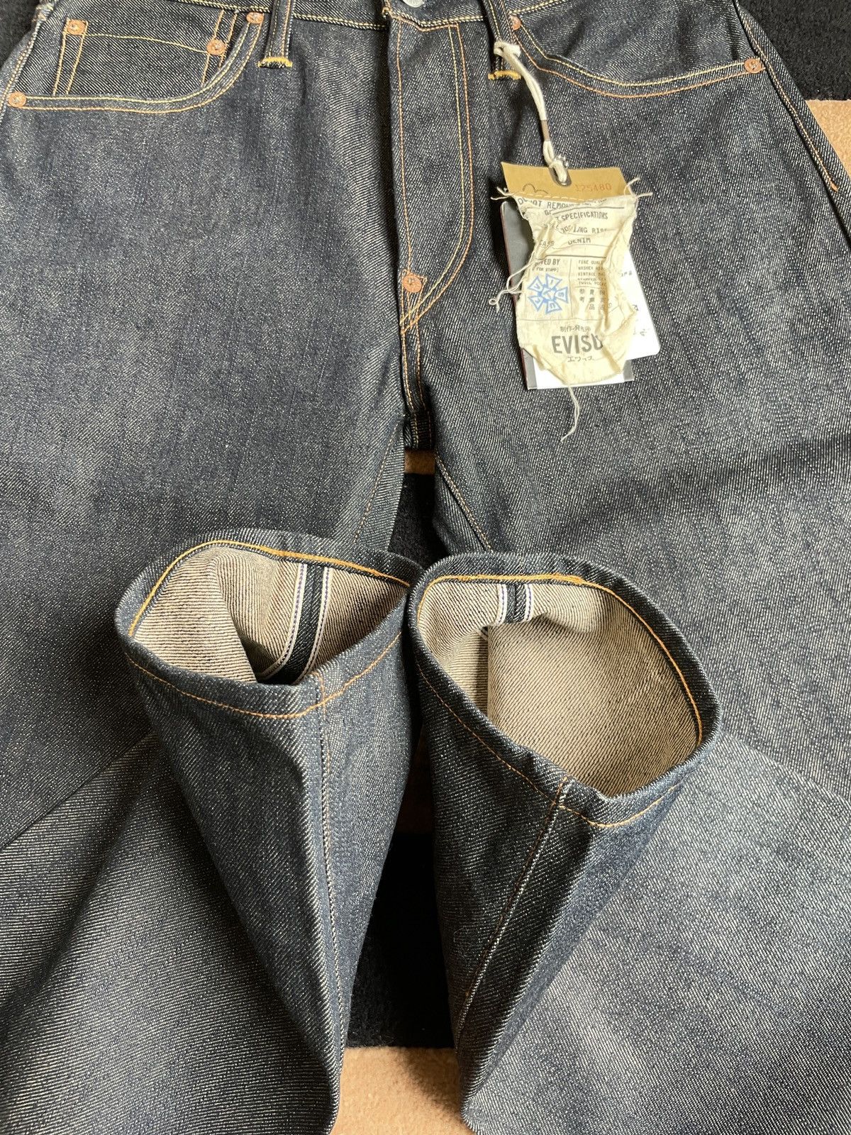 Evisu × Japanese Brand EVISU rare NEW！daicock style embroidery jeans size：28x34 Size US 28 / EU 44 - 8 Thumbnail