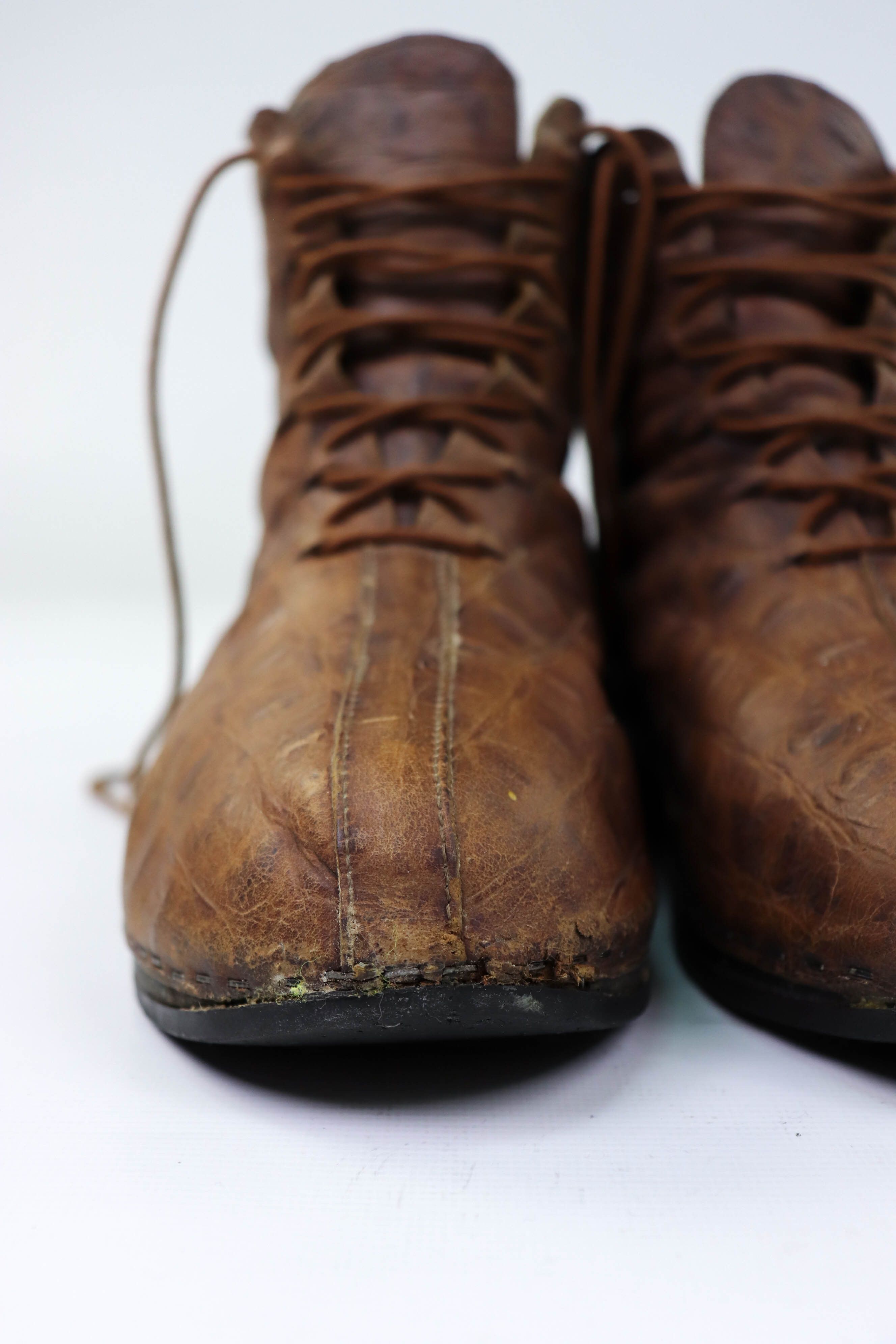 Vintage Jan Jansen Vintage Distressed Crocodile Leather Boots Size US 8 / EU 41 - 18 Thumbnail