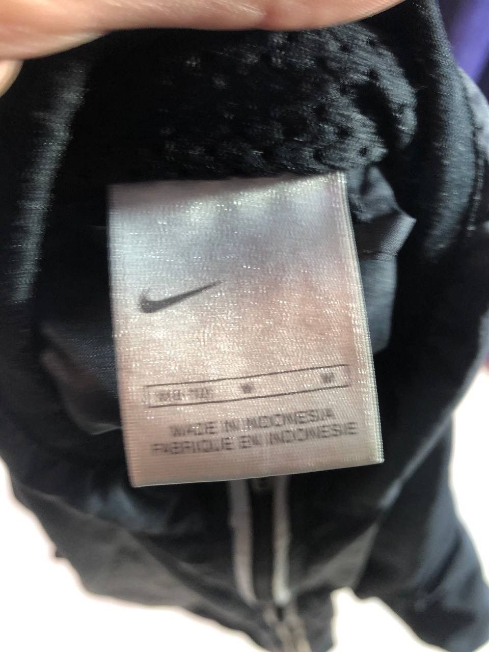 Nike × Vintage Nike Vintage Black Winbraker Y2K Size US M / EU 48-50 / 2 - 7 Thumbnail