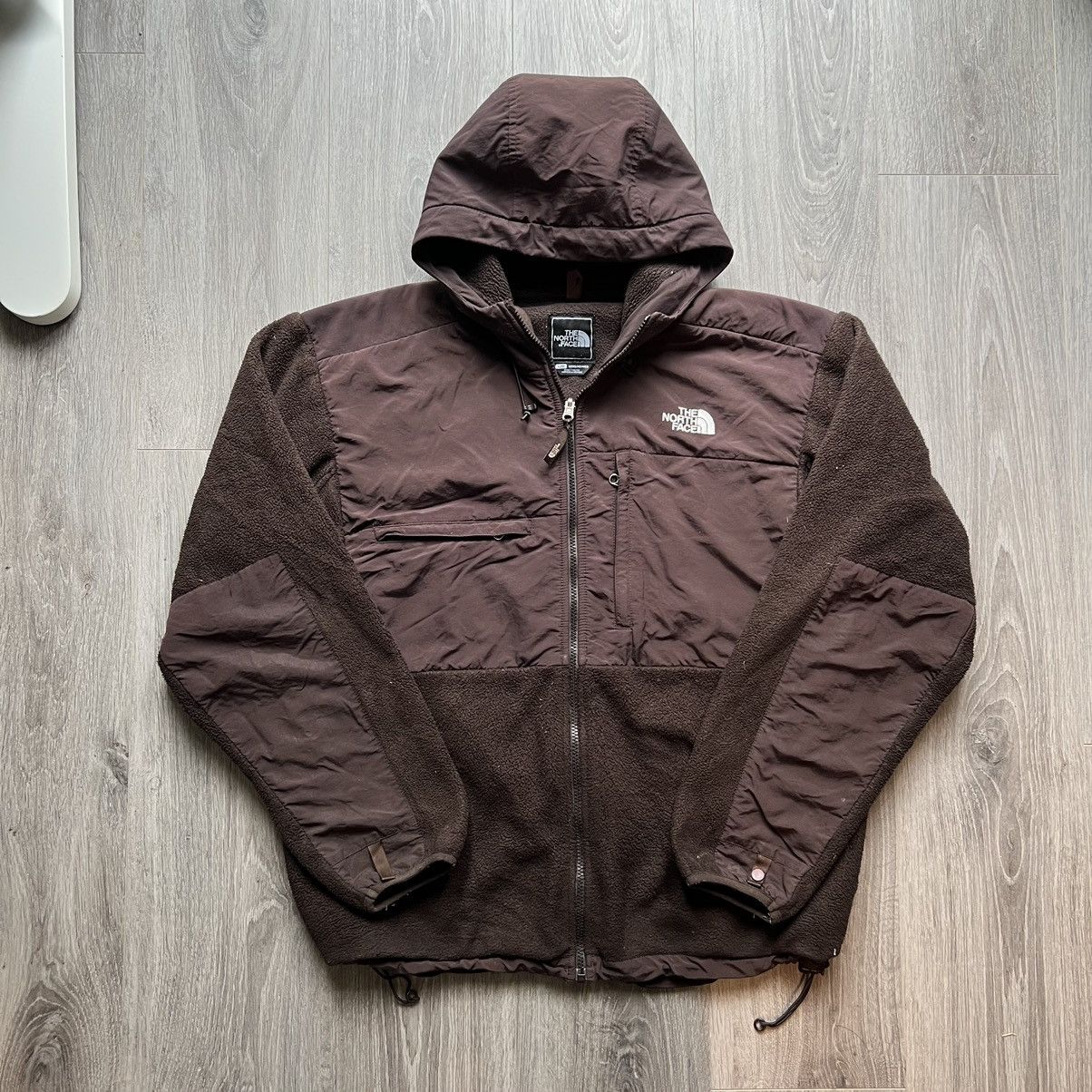 The North Face Denali Brown outlets Fleece Jacket