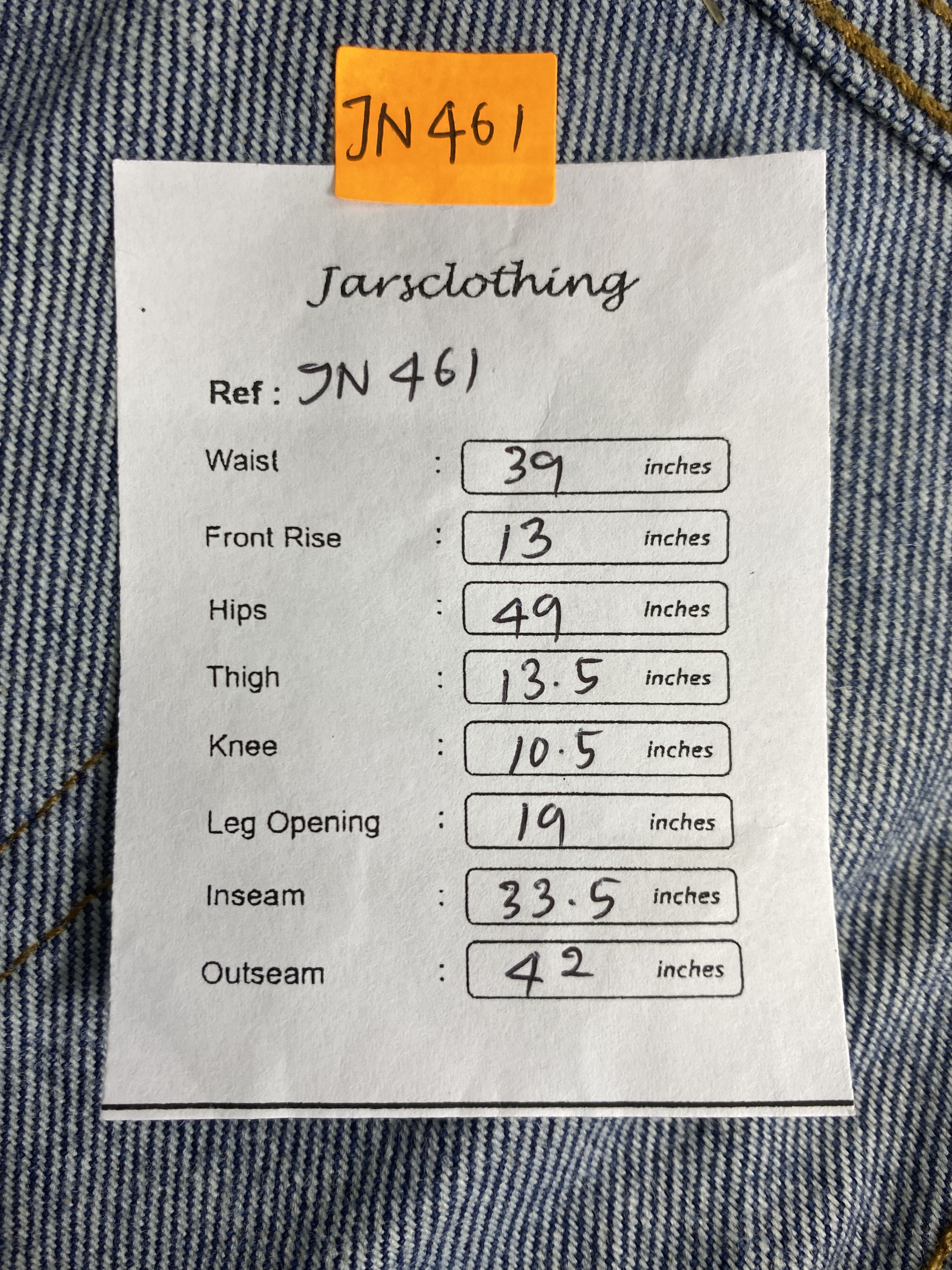 Levi's Dark Blue Vintage Levi's 517 Boot Cut Denim 39x33.5 -JN461 Size US 39 - 8 Thumbnail