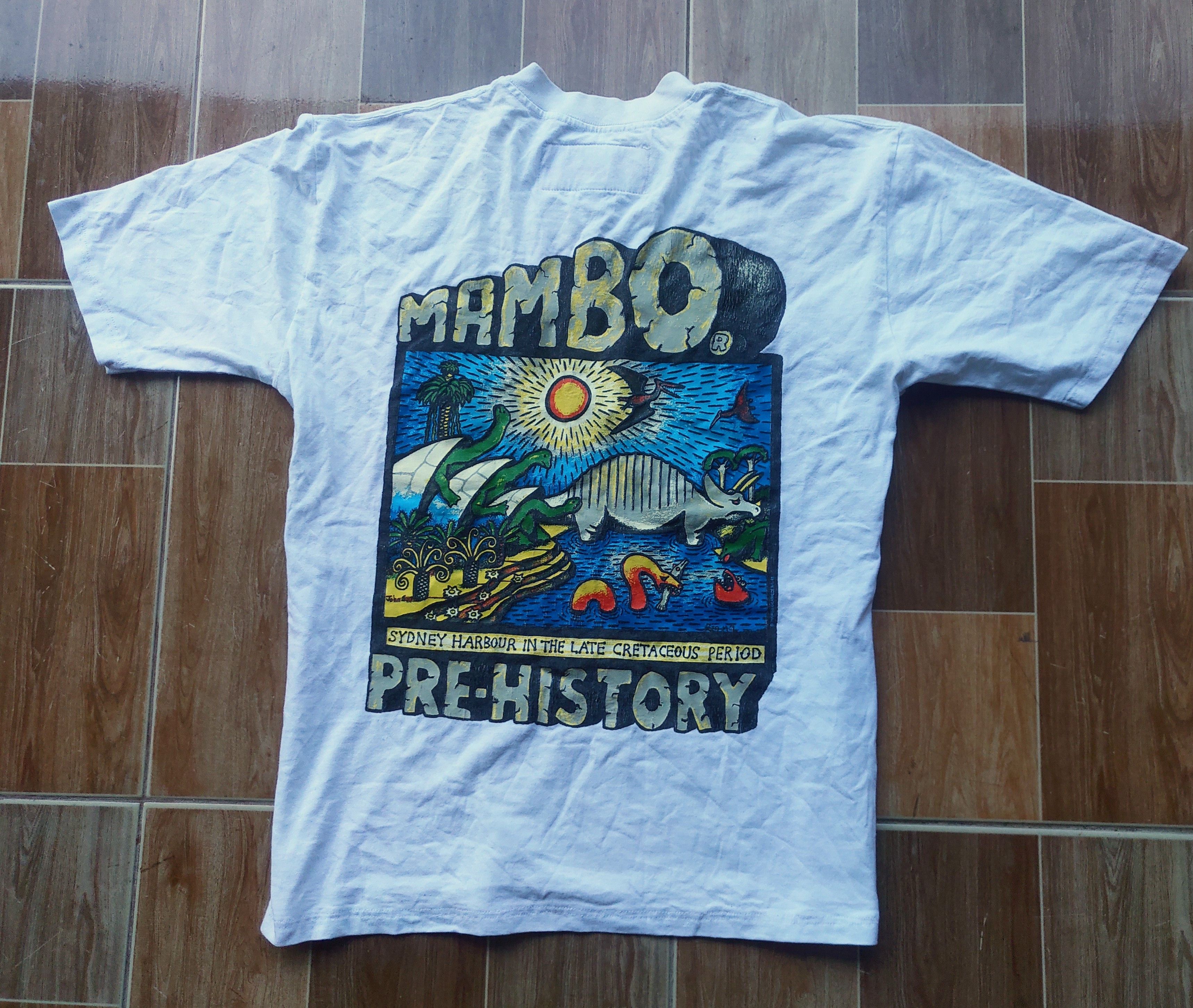 image of Mambo Tee Vintage 1996 in White, Men's (Size Small)