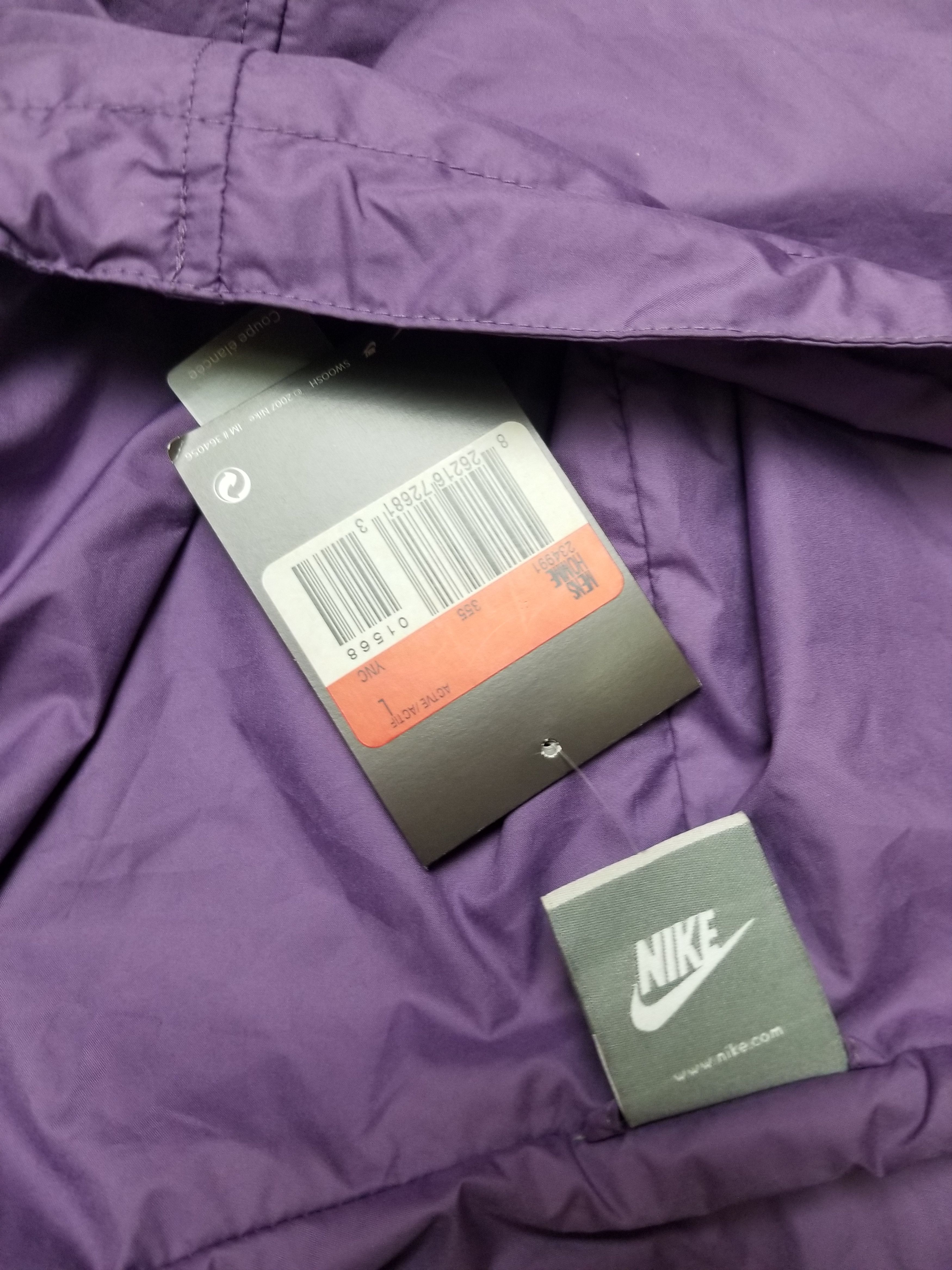 Nike Nike Performance Windbreaker Mint/Purple Full Zip Jacket Size US L / EU 52-54 / 3 - 9 Thumbnail
