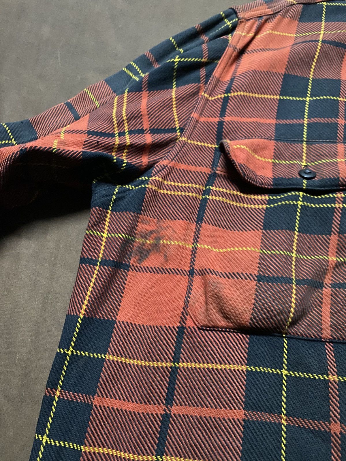 Polo Ralph Lauren Vintage Polo Sport Ralph Lauren Distressed Flannel Size US L / EU 52-54 / 3 - 7 Thumbnail