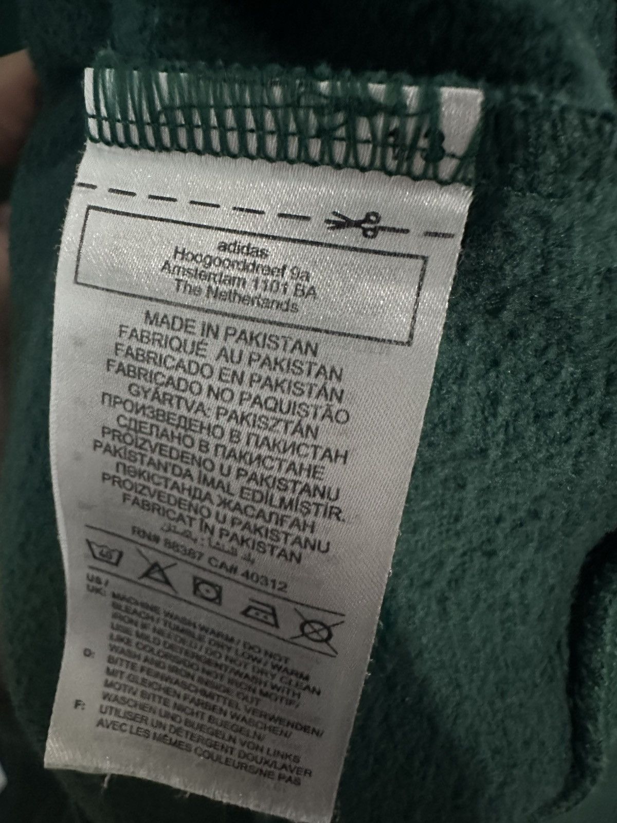 Adidas Adidas Scribble Hoodie Size US XL / EU 56 / 4 - 8 Thumbnail