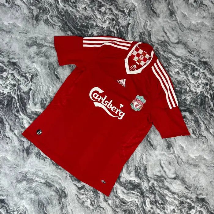 Adidas Adidas Liverpool 2008 2010 Home Football Shirt Soccer Jersey Size US S / EU 44-46 / 1 - 1 Thumbnail