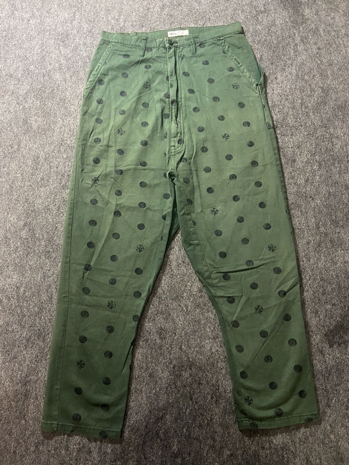 Issey Miyake × Japanese Brand × Ne-Net VTG ne-net by issey miyake work pants polka Size US 28 / EU 44 - 2 Thumbnail