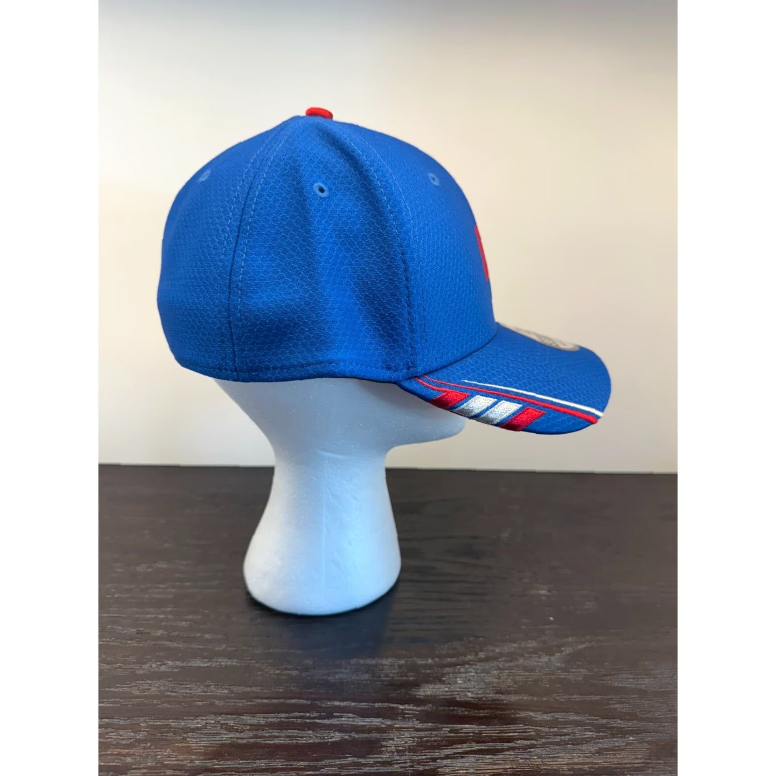 New Era Nascar Hat New Era 39Thirty Flex Racing Cars Mens Medium Blue Size ONE SIZE - 3 Thumbnail