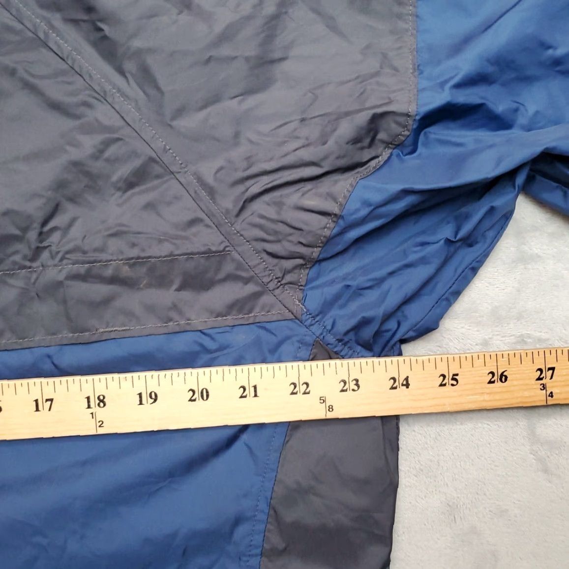 Vintage Columbia Jacket Mens S Blue Nylon Hooded Lined Lightweight Windbreaker Packable Size US S / EU 44-46 / 1 - 7 Thumbnail