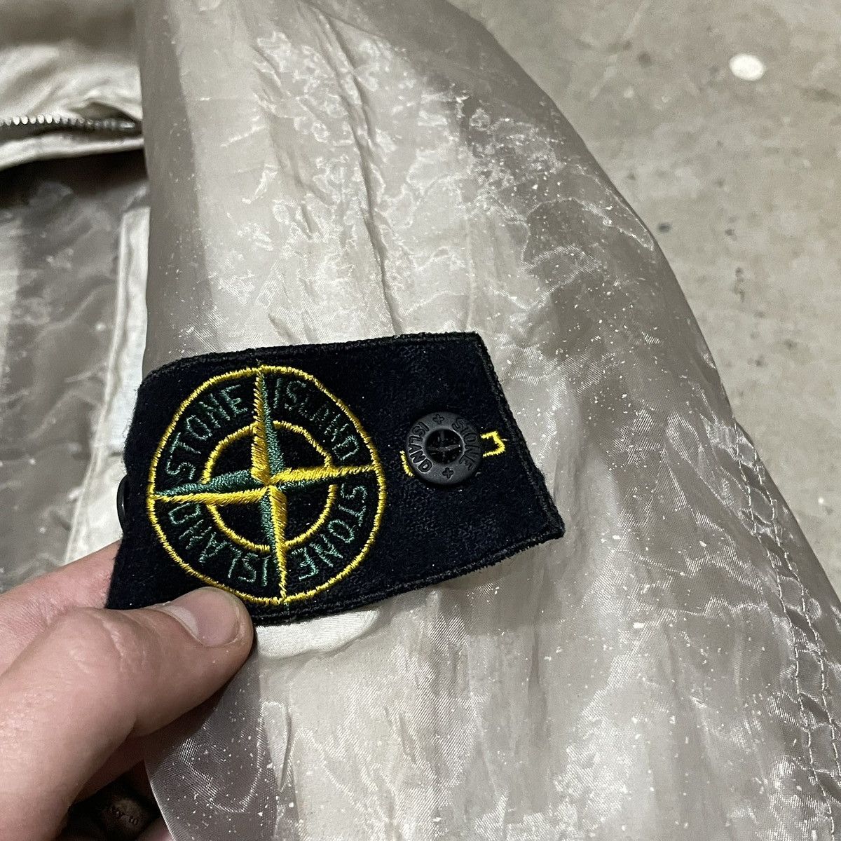 Stone Island Vintage stone island 2001 monofilament dual layer jacket Size US L / EU 52-54 / 3 - 9 Thumbnail