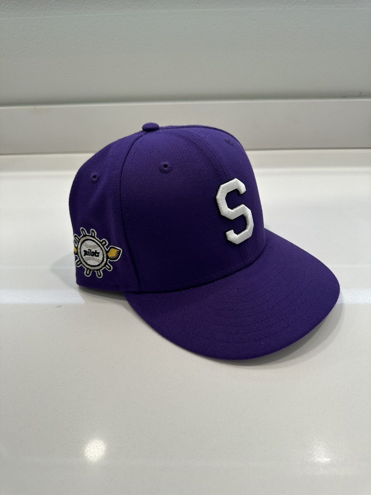 Seattle Pilots Fitted Hat Club Rolling buy Papers Size 7 1/8