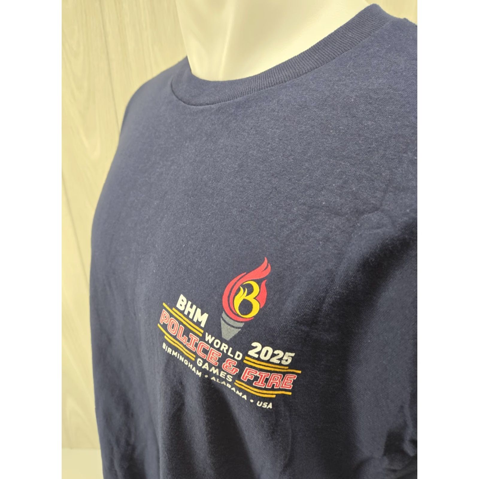 Gildan Gildan Police & Fire Games 2025 Blood Donor T Shirt XL Boys? Size US XL / EU 56 / 4 - 4 Thumbnail