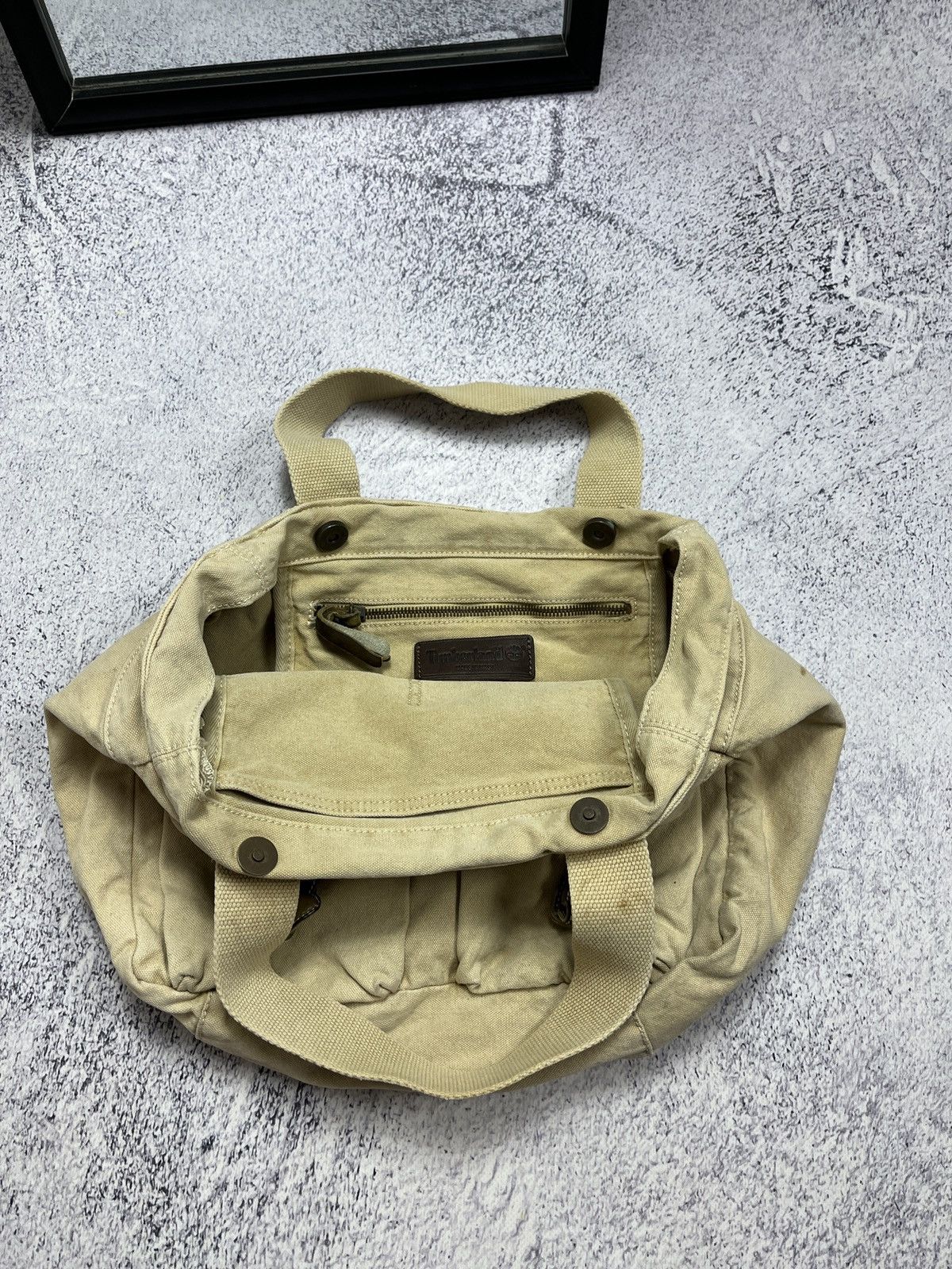 Vintage Vintage Timberland Military Distressed Messenger Hand Bag Size ONE SIZE - 8 Thumbnail