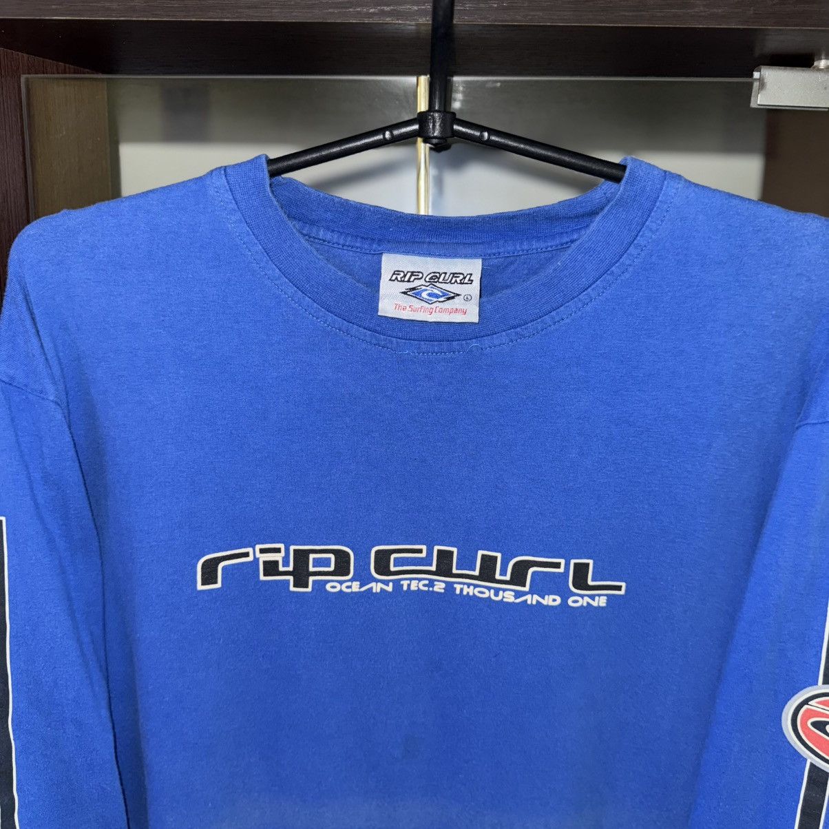 Rip Curl 🏄 Vintage 90s Rip Curl Surf Long Sleeve Size US L / EU 52-54 / 3 - 8 Thumbnail