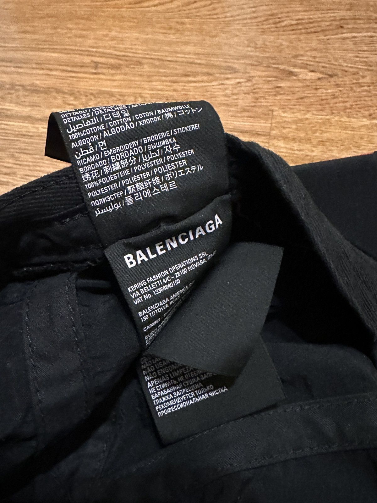 Balenciaga Balenciaga Track Cap Size ONE SIZE - 5 Thumbnail