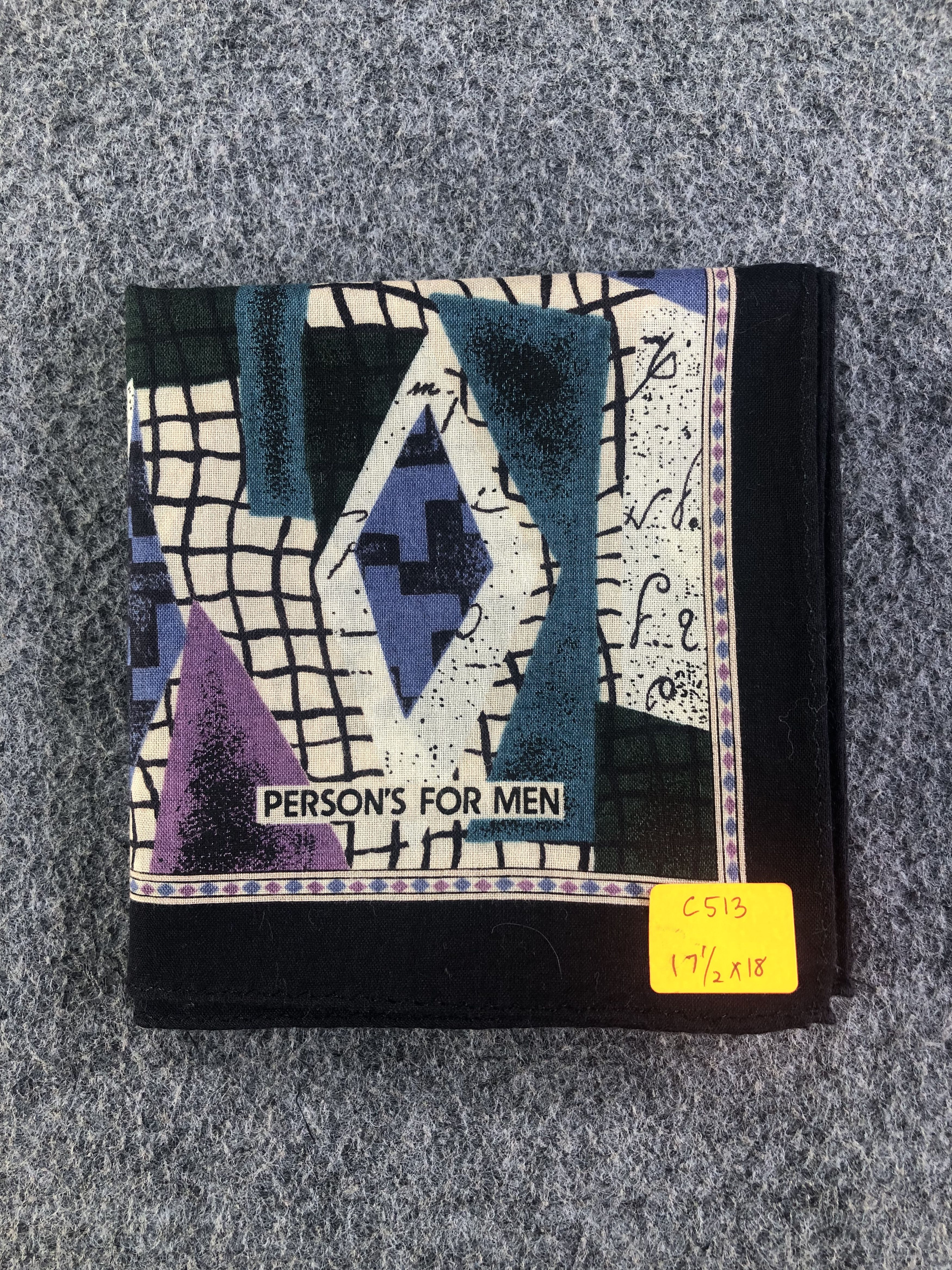 PERSON'S Persons Handkerchief / Bandana / Neckerchief C513 Size ONE SIZE - 6 Thumbnail