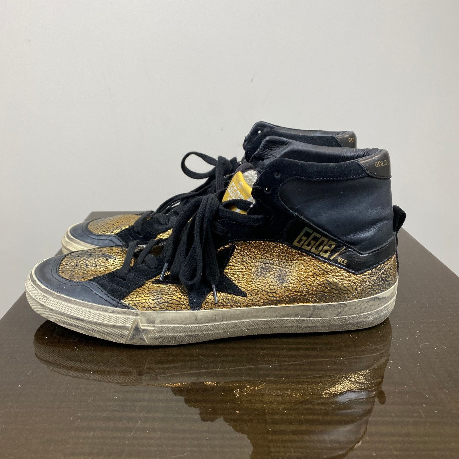 Golden Goose Superstar 2.12 High Top Sneakers Men's 43 US 10